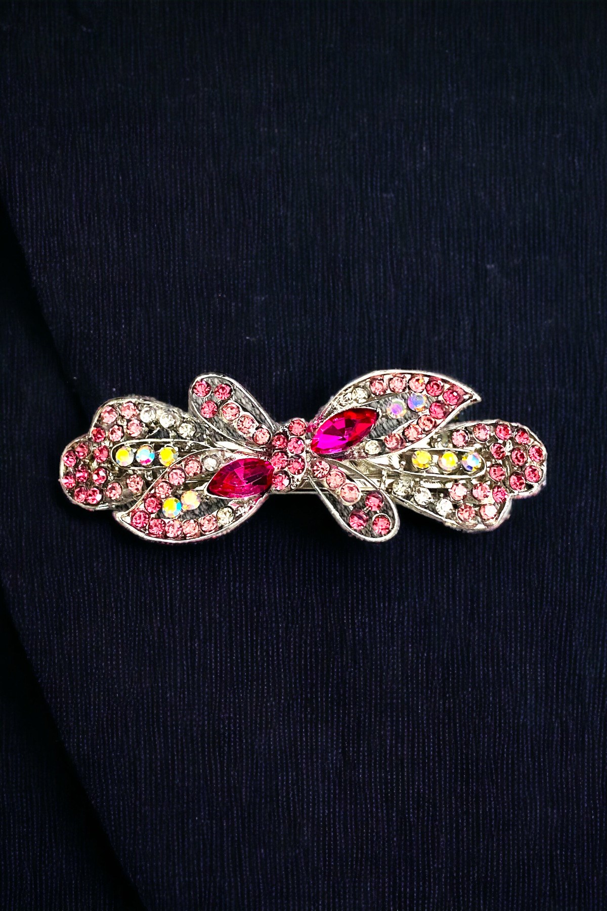 Kadın Mekanizmalı Kristal Taşlı Toka