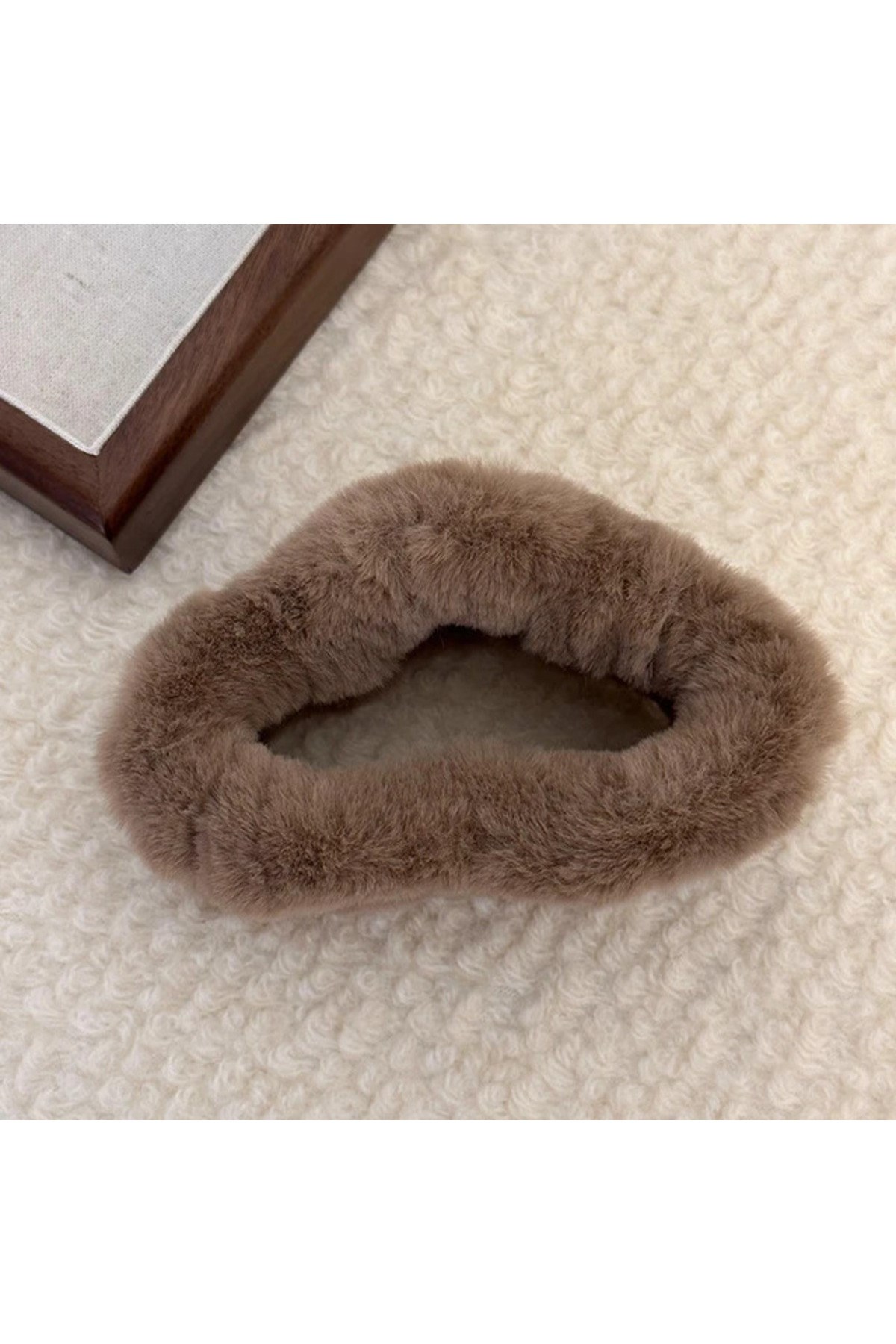 Kadın Peluş Model Büyük Boy Mandal Toka