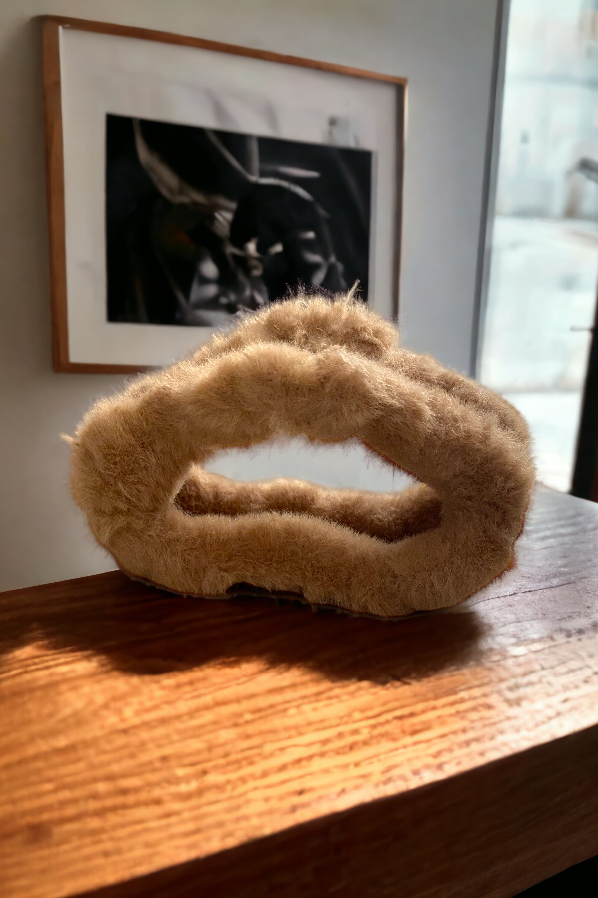 Kadın Peluş Model Büyük Boy Mandal Toka