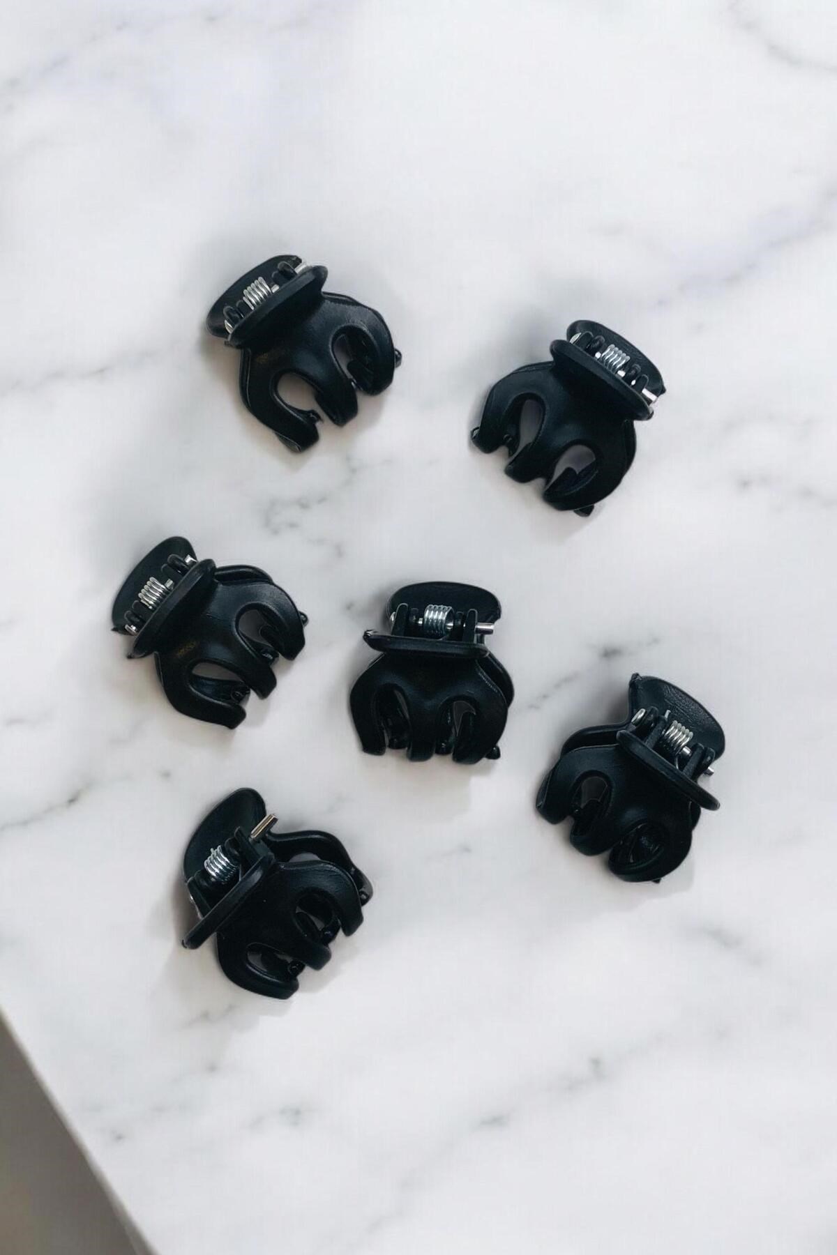 Kadın Ve Çocuk 2 Adet Minik ( 2 Cm ) Mandal Toka