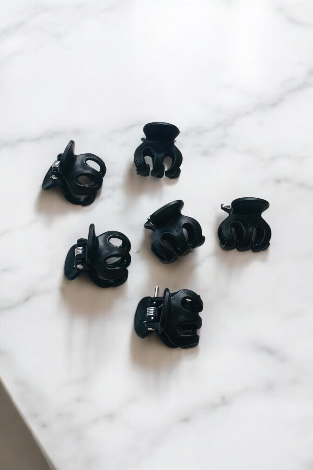 Kadın Ve Çocuk 2 Adet Minik ( 2 Cm ) Mandal Toka