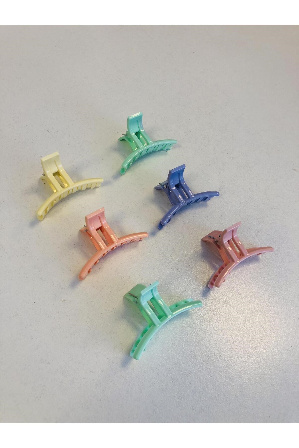 Kadın Ve Çocuk Küçük ( 6 Cm ) Mandal Toka Seti