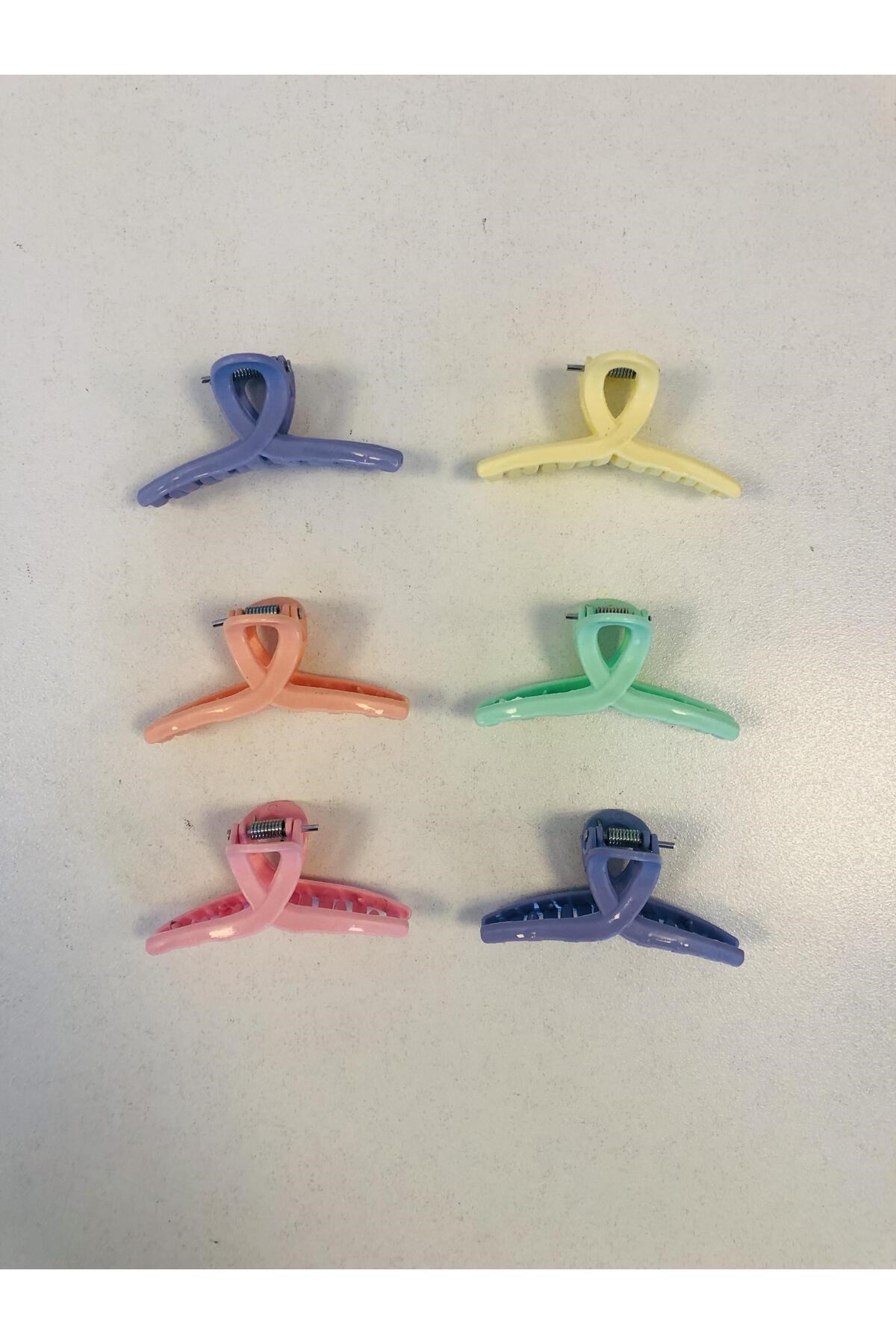 Kadın Ve Çocuk Küçük ( 6 Cm ) Mandal Toka Seti
