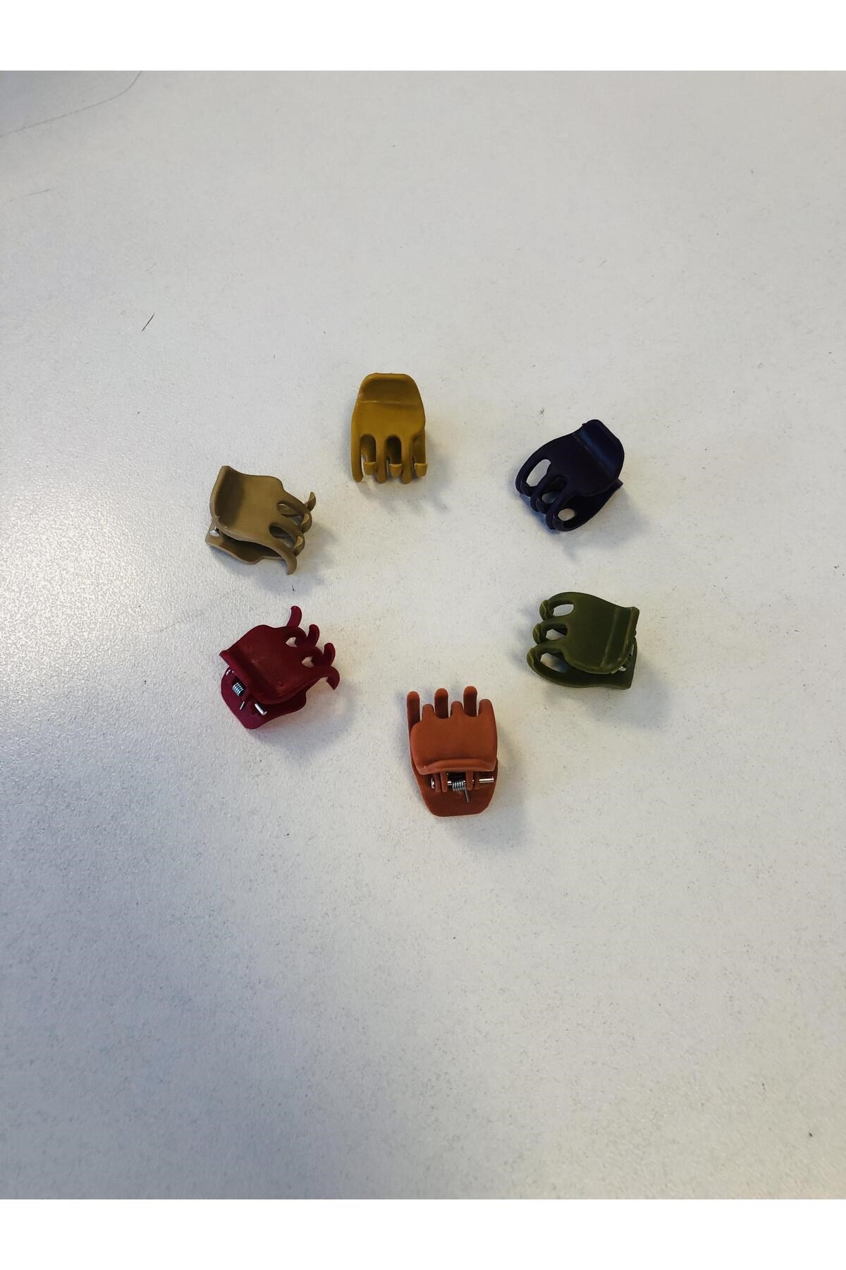 Kadın Ve Çocuk Minik ( 2 Cm ) Mandal Toka Seti