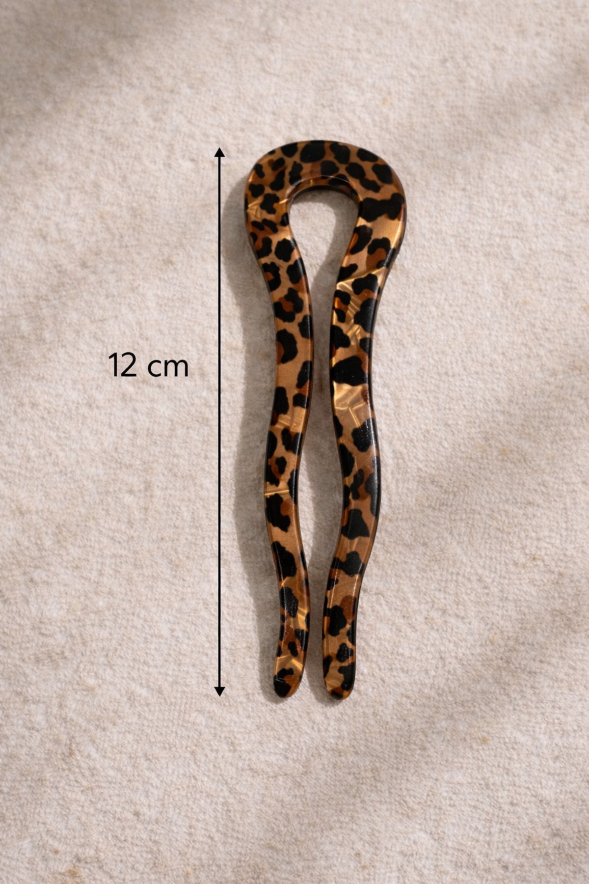 Kemik Topuz Tokası 12 Cm Fransız Model Saç Çubuğu Güçlü Tutuş Kadın Saç Aksesuarı Şık Minimal