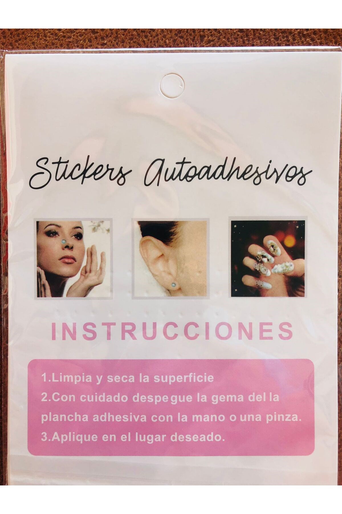 Kendinden Yapışkanlı Taş Sticker – 3D Nail Art & Yüz Taşı | 165’li Farklı Boylarda Set