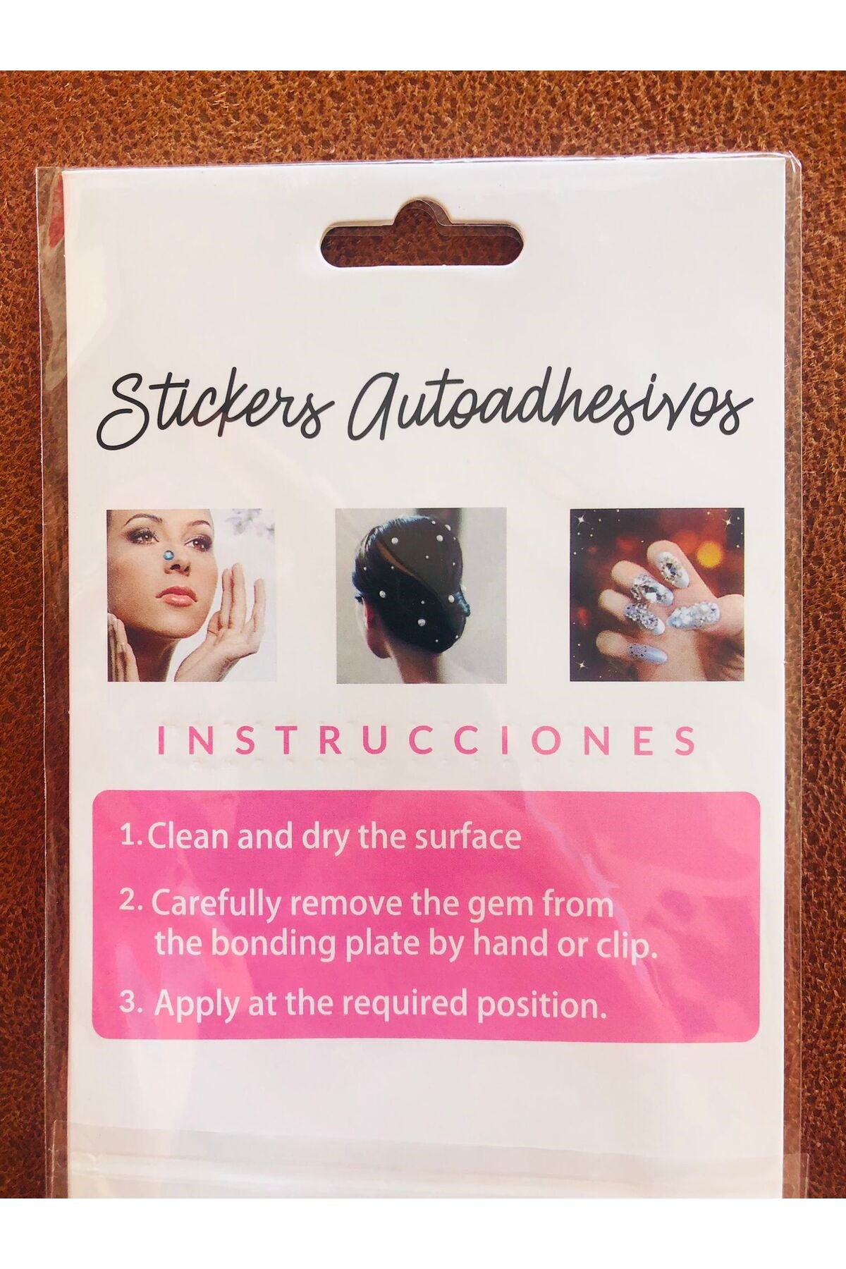 Kendinden Yapışkanlı Taş Sticker – 3D Nail Art & Yüz Taşı | 165’li Farklı Boylarda Set