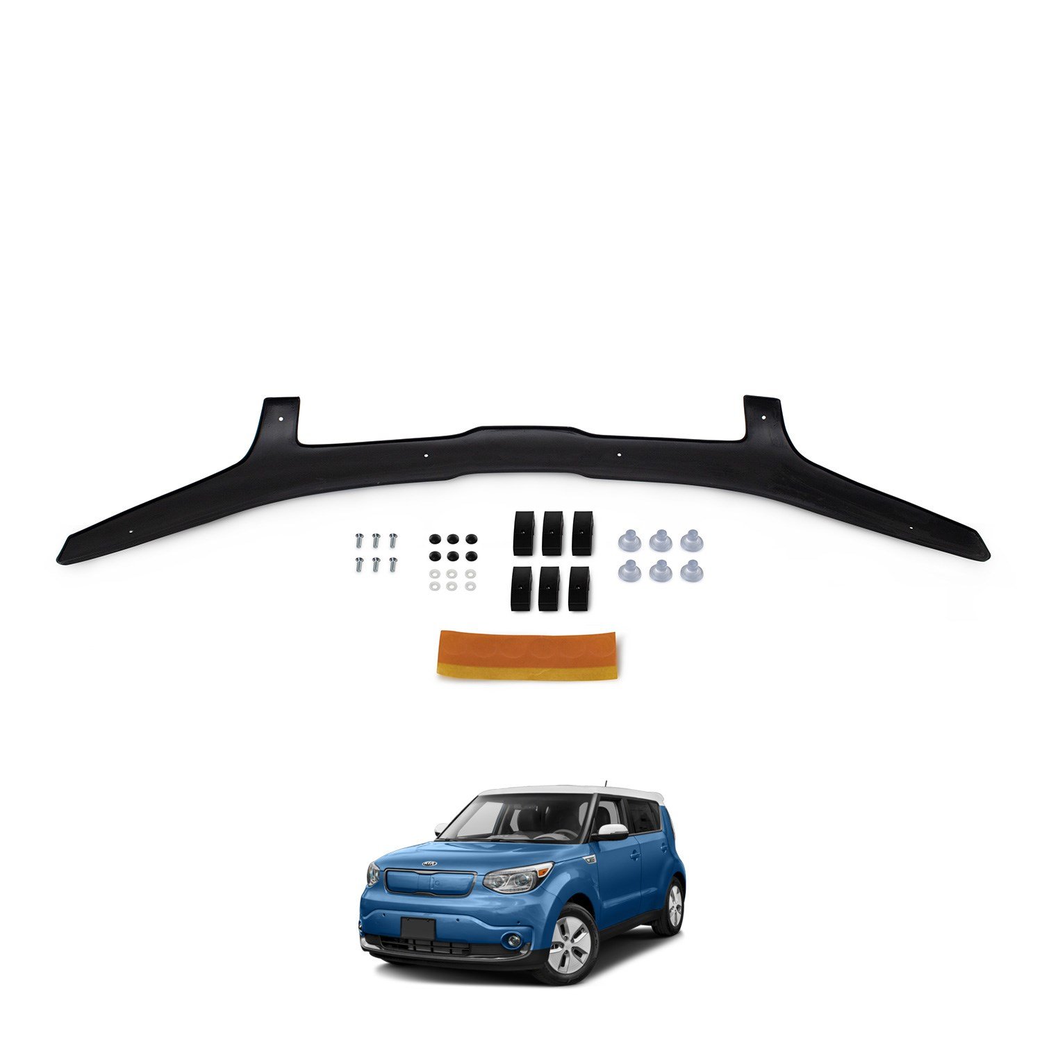 Kia Soul Ön Kaput Rüzgarlığı 2015-2020 Yılı ve Arasına Uyumludur