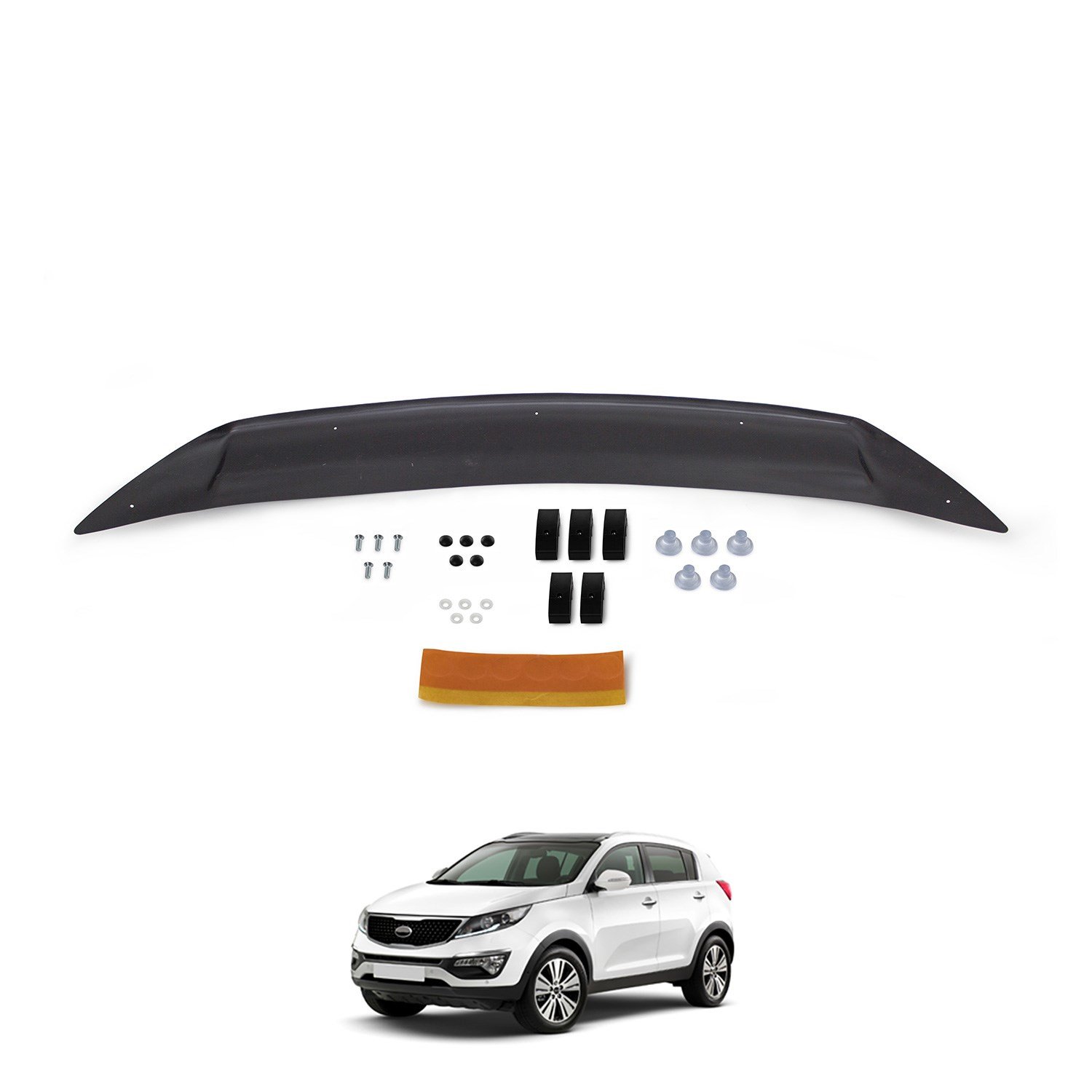 Kia Sportage Ön Kaput Rüzgarlığı 2011-2015 Yılı ve Arasına Uyumludur
