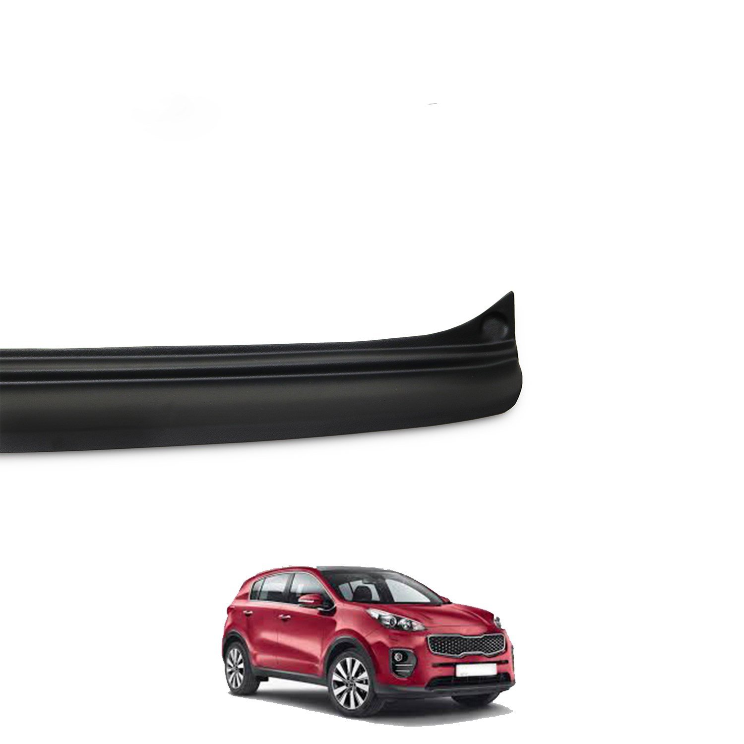 Kia Sportage Parlak Siyah Arka Tampon Eşiği 2018 Ve Sonrasına Uyumludur