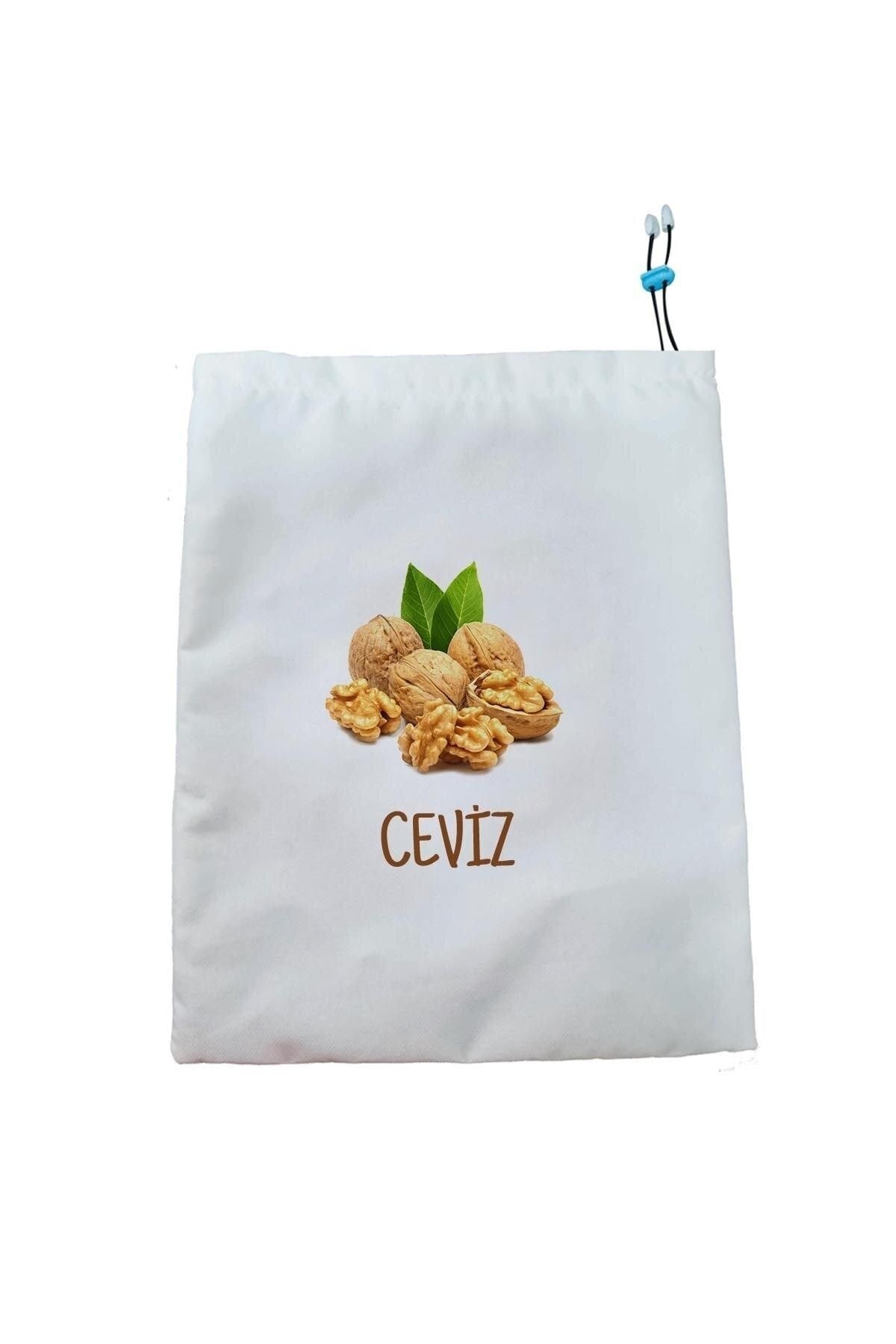 Kuru Bakliyat Saklama Torbası Ceviz