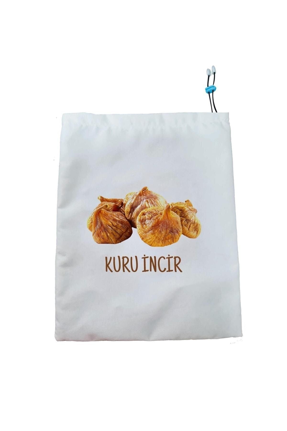 Kuru Bakliyat Saklama Torbası Kuru Incir