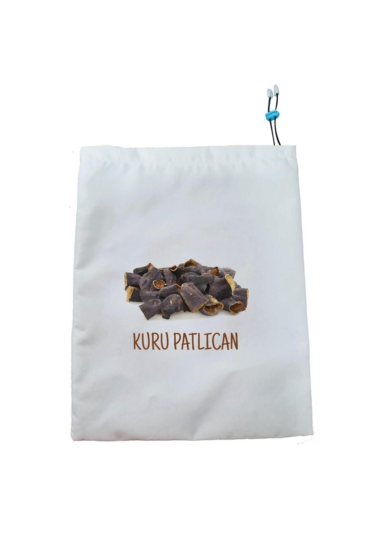 Kuru Bakliyat Saklama Torbası Kuru Patlıcan