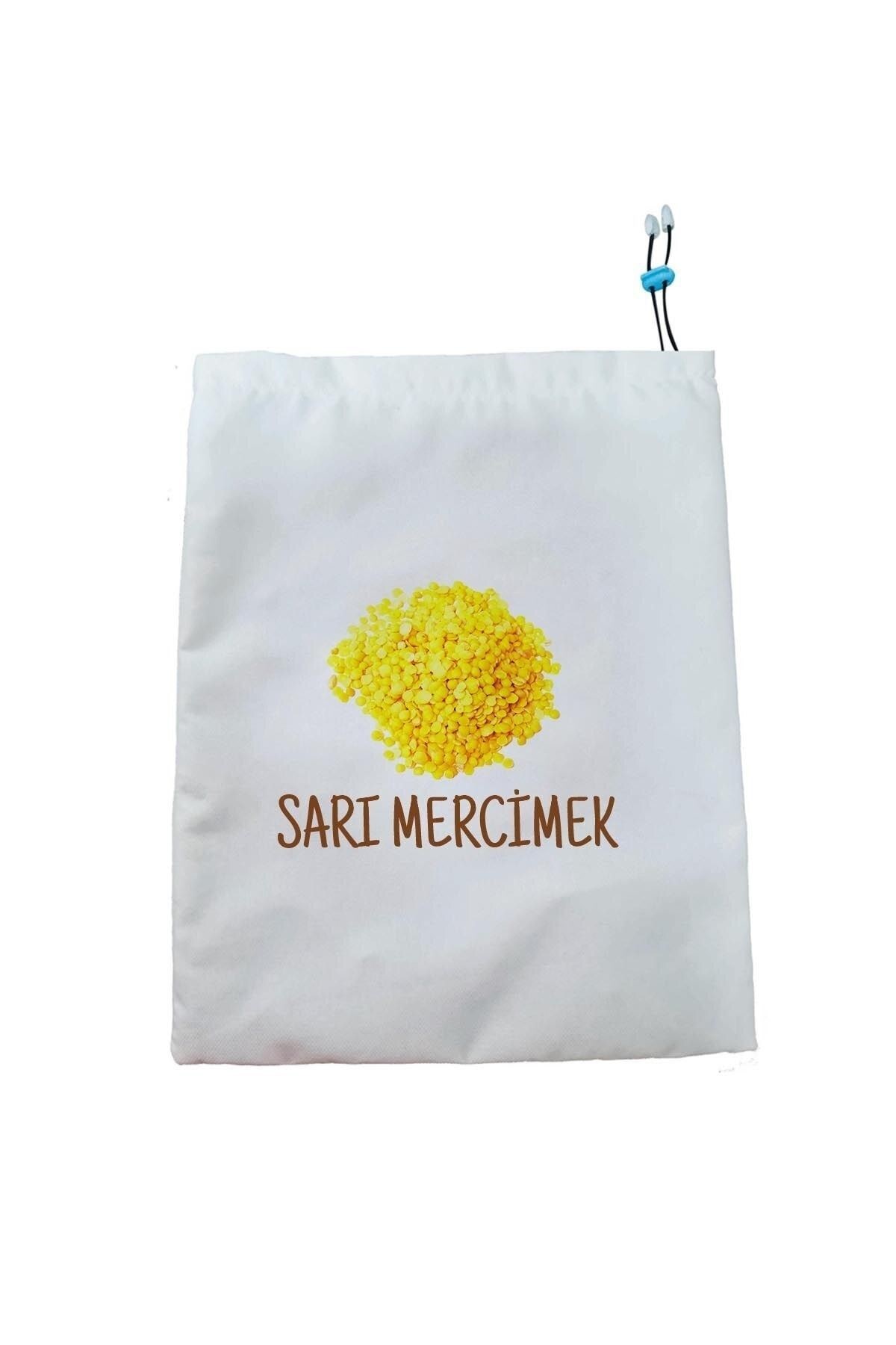 Kuru Bakliyat Saklama Torbası Sarı Mercimek