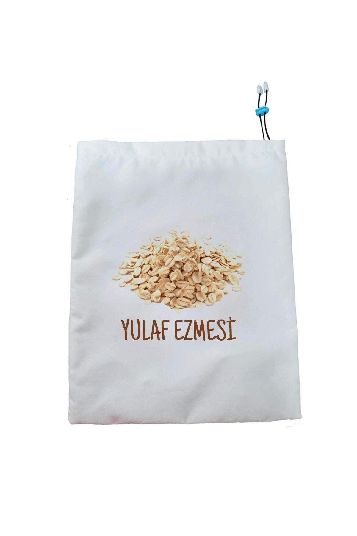 Kuru Bakliyat Saklama Torbası Yulaf Ezmesi