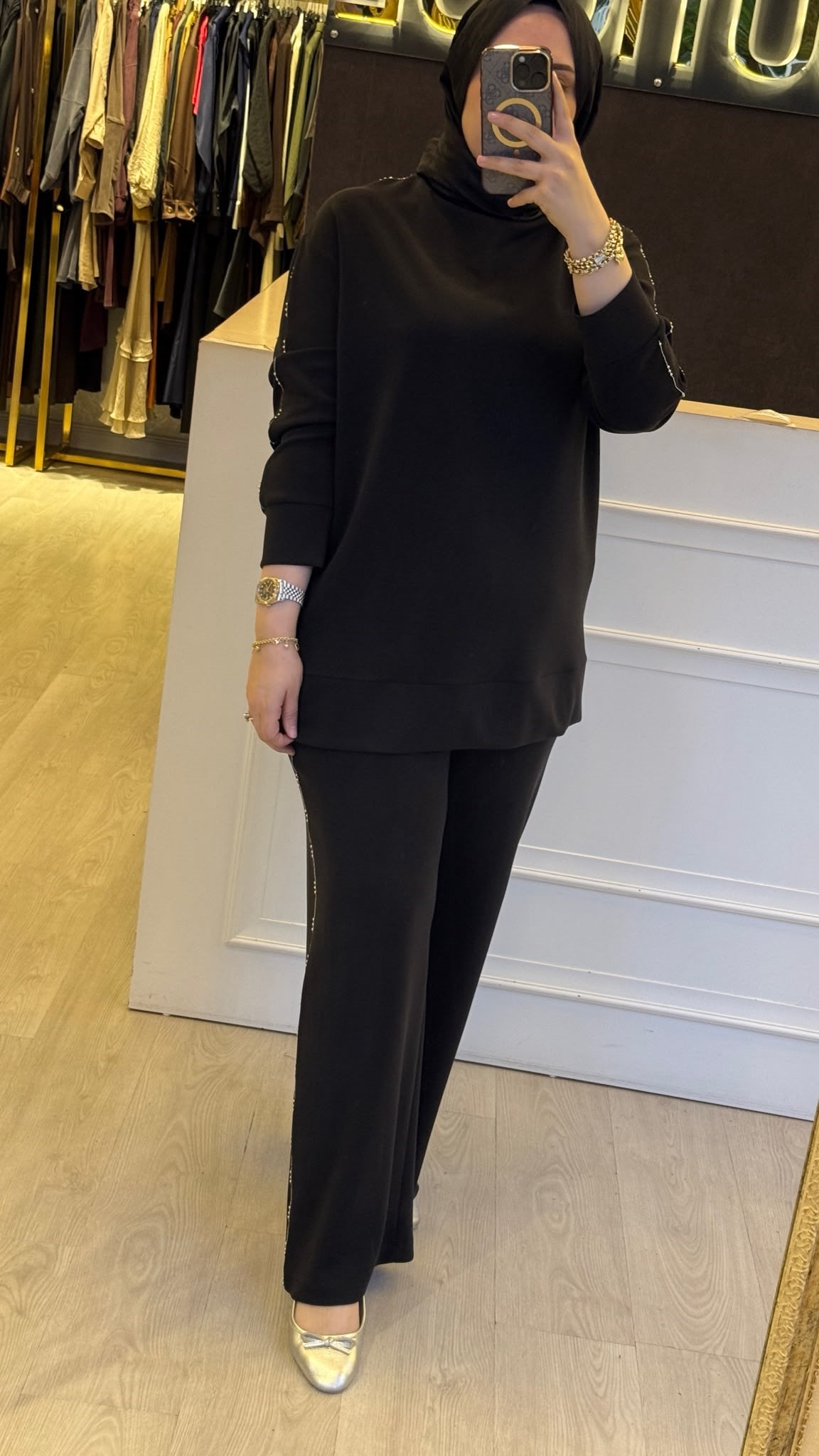 LİSA EXCLUSİVE Kenar İşlemeli Takım