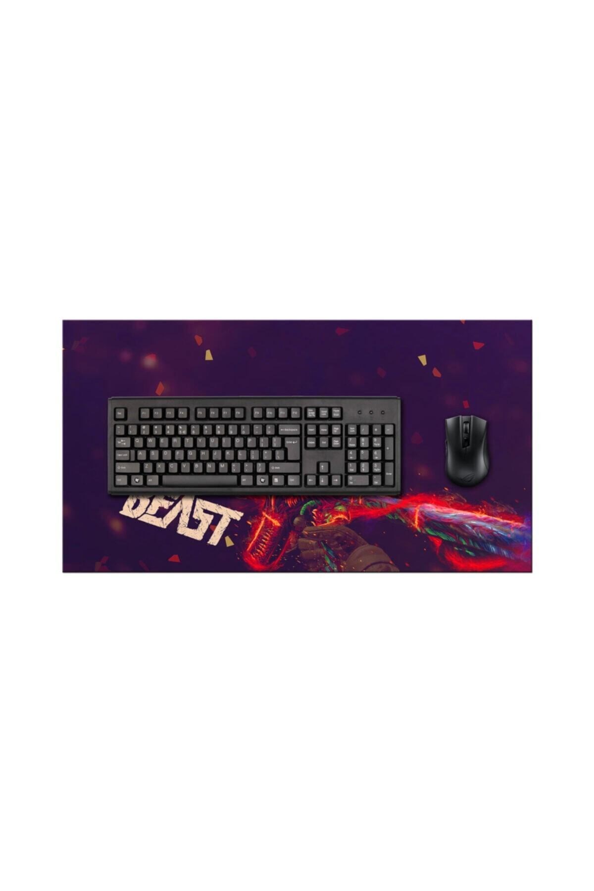 M4a1 Hyper Beast Xl 70x40 Cm 3mm Oyuncu Gaming Mouse Pad