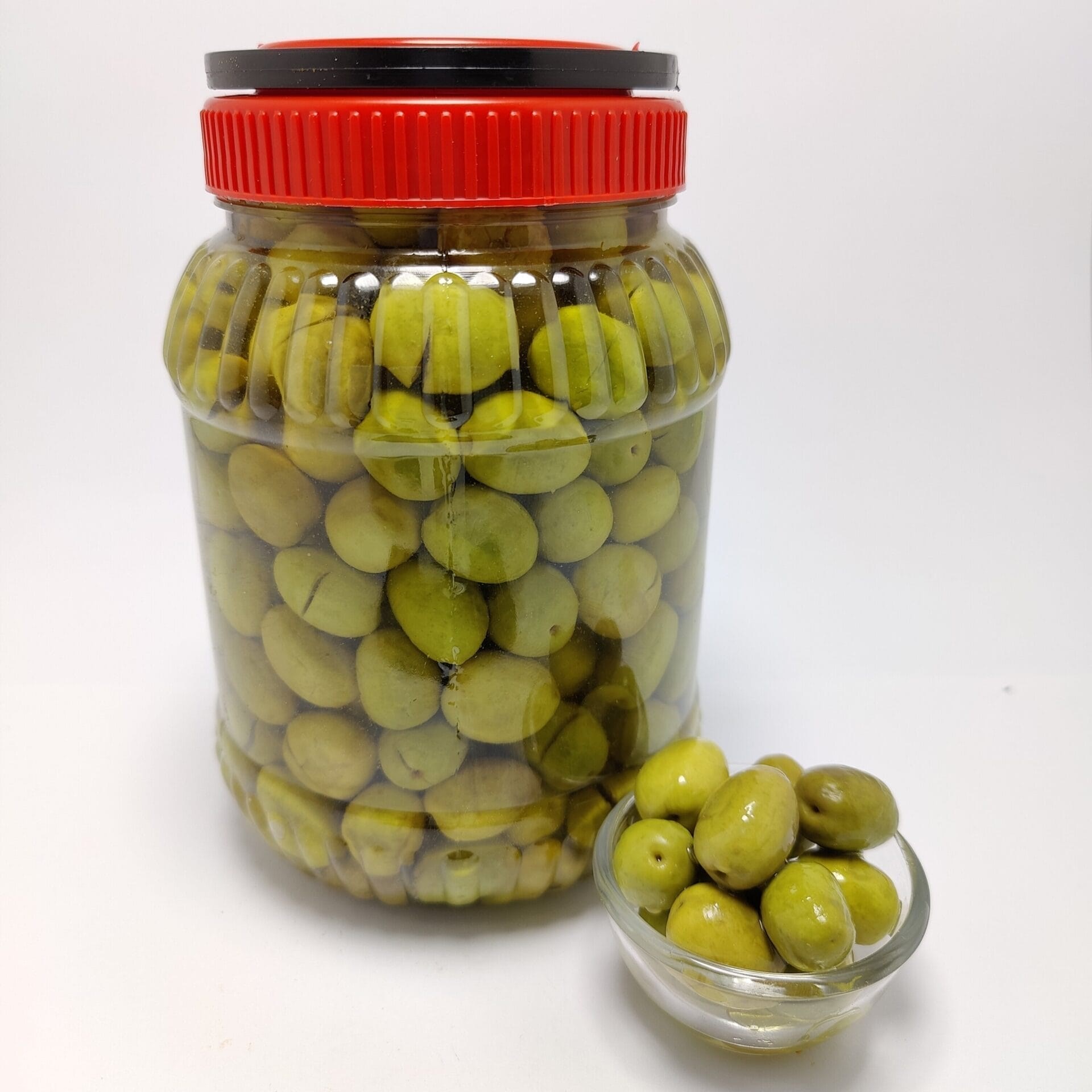 Manzalina Yeşil Zeytin Kırma 1 Kg