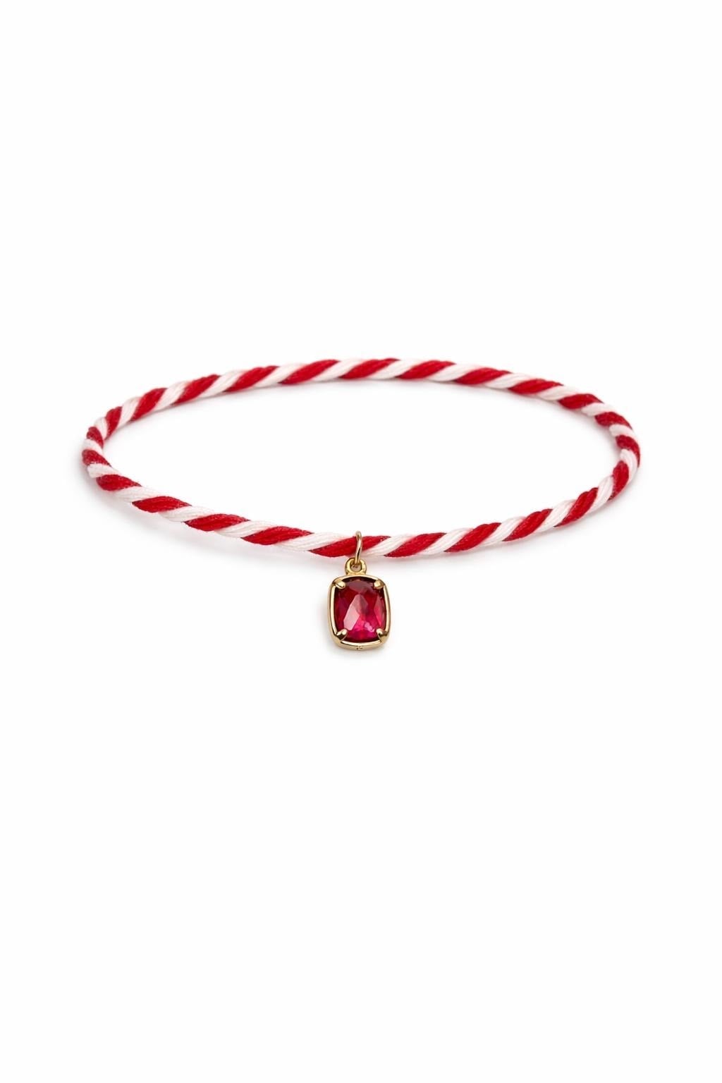 Marteniçka Bileklik  Sallantılı Boncuk Charm