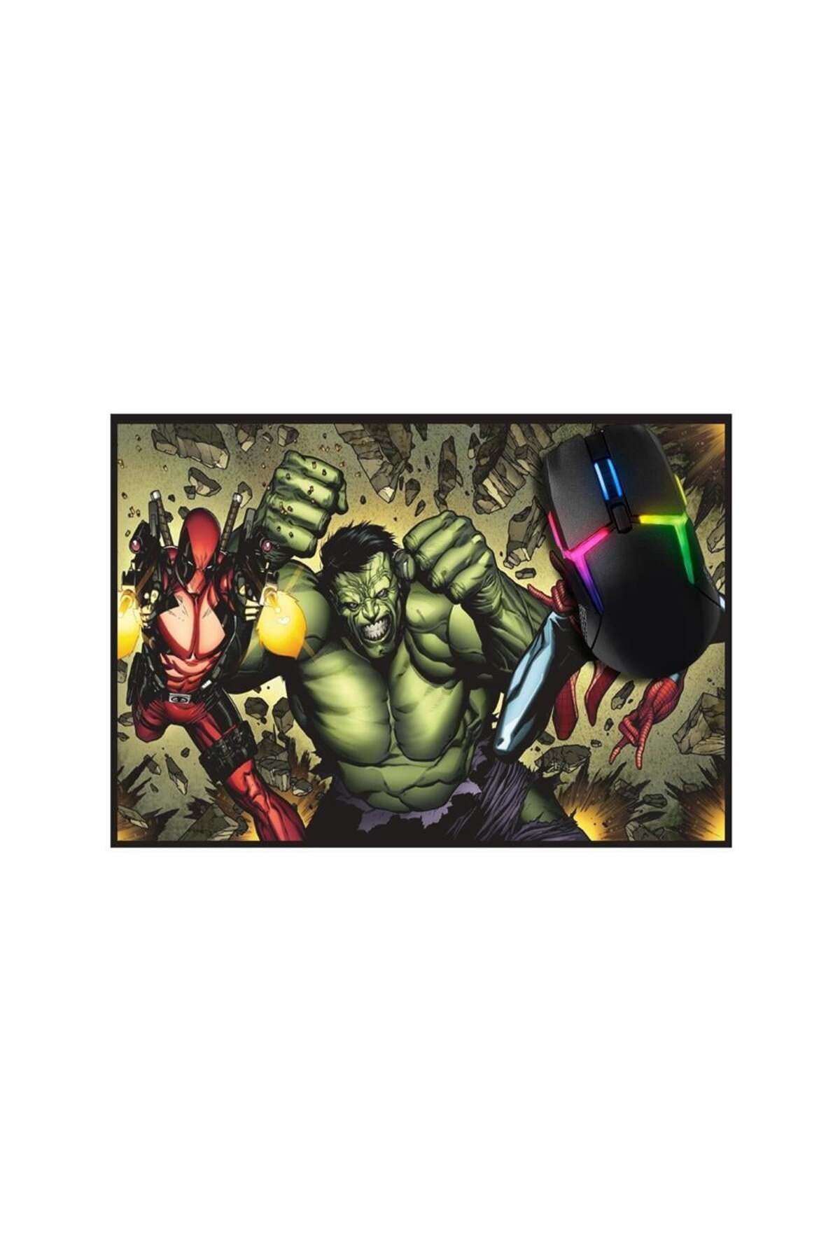 Marvel Comics Gaming Oyuncu Mouse Pad