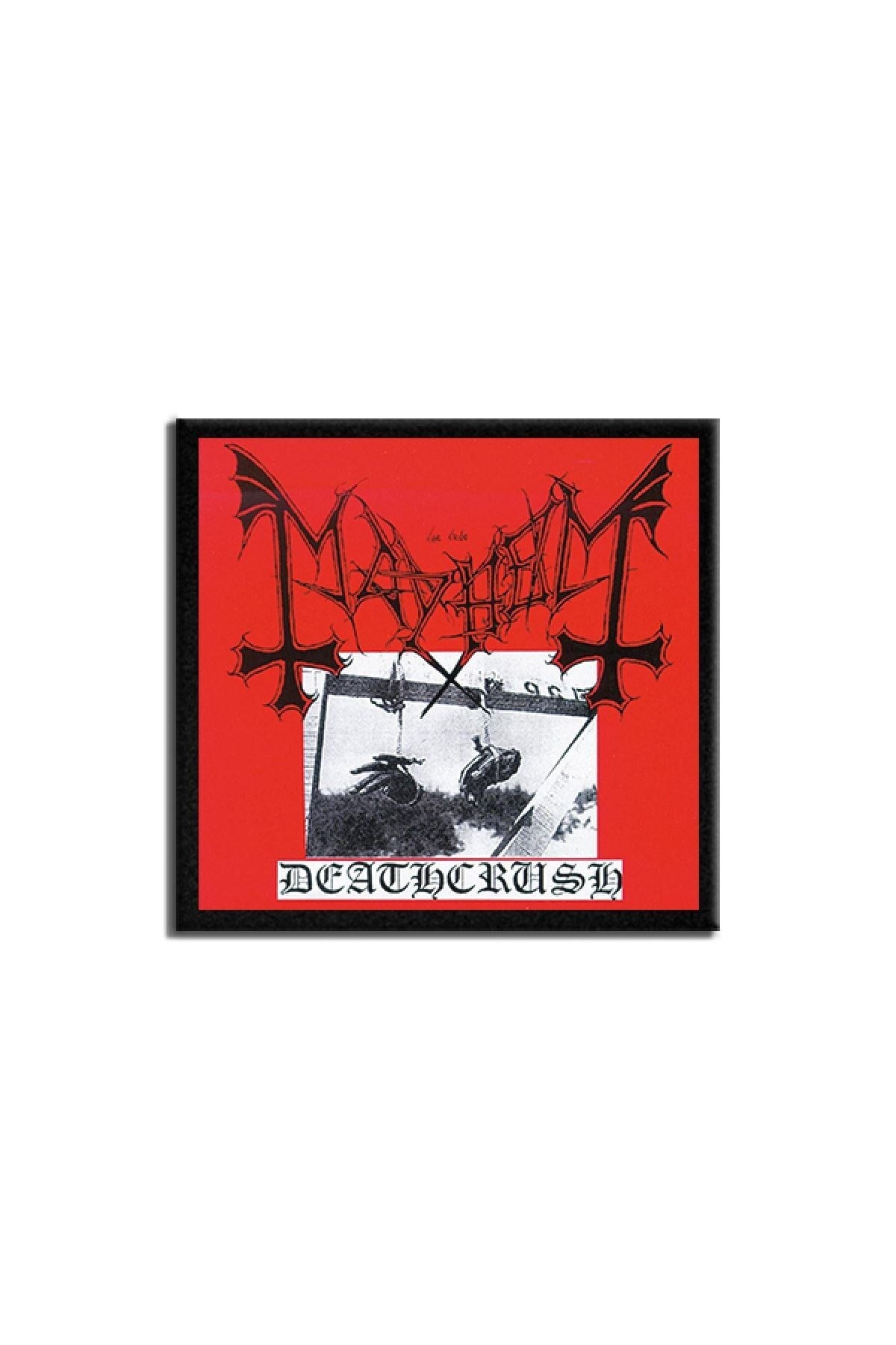 Mayhem Deathcrush Albüm Arma Peç Patch Yama