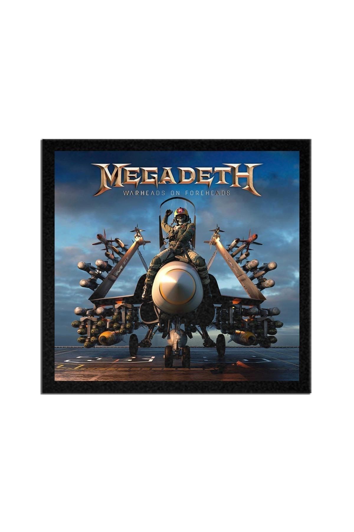 Megadeth Warheads On Foreheads Albüm Arma Peç Patch Yama