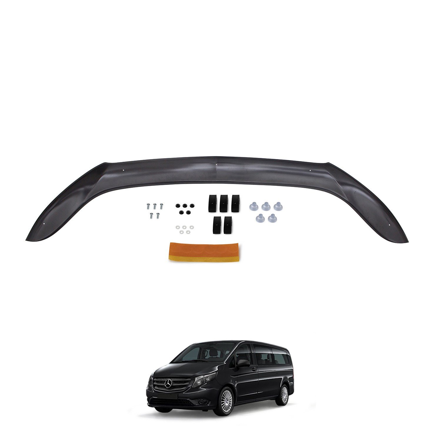 Mercedes Vito W447 Ön Kaput Rüzgarlığı 2015 Yılı ve Sonrasına Uyumludur