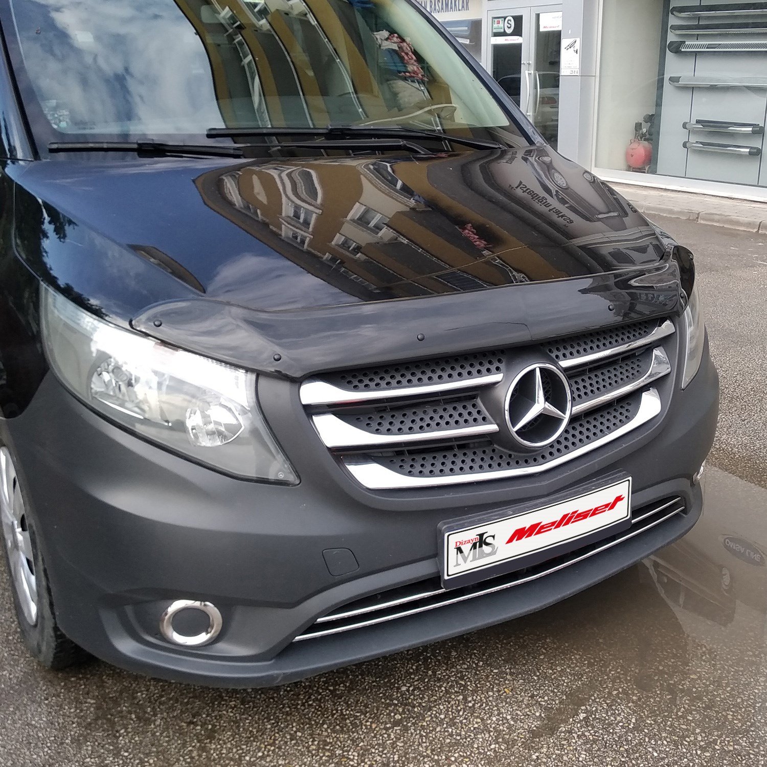 Mercedes Vito W447 Ön Kaput Rüzgarlığı 2015 Yılı ve Sonrasına Uyumludur