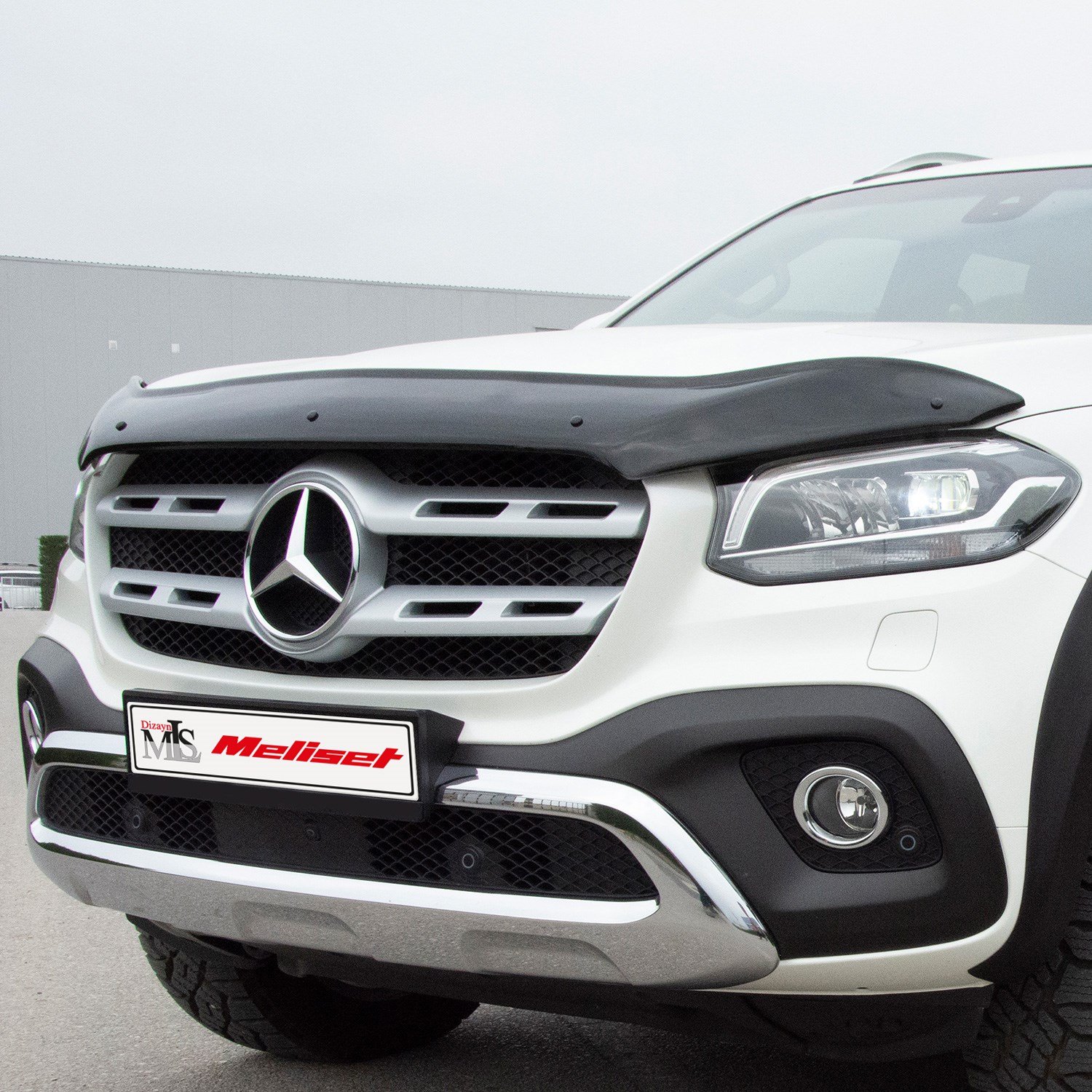 Mercedes X-class Ön Kaput Rüzgarlığı 2017 Yılı ve Sonrasına Uyumludur