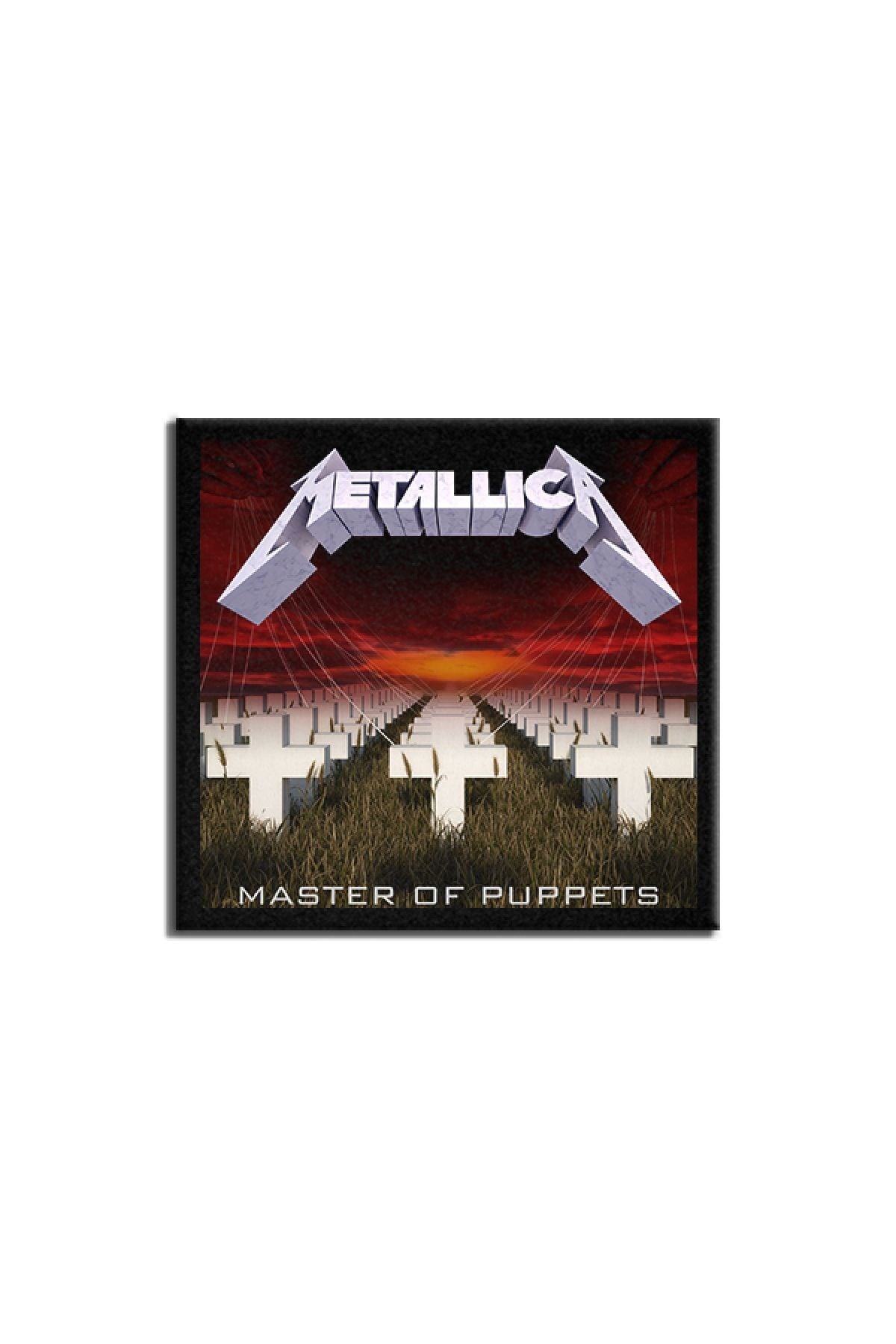 Metallica Master Of Puppets Albüm Arma Peç Patch Yama
