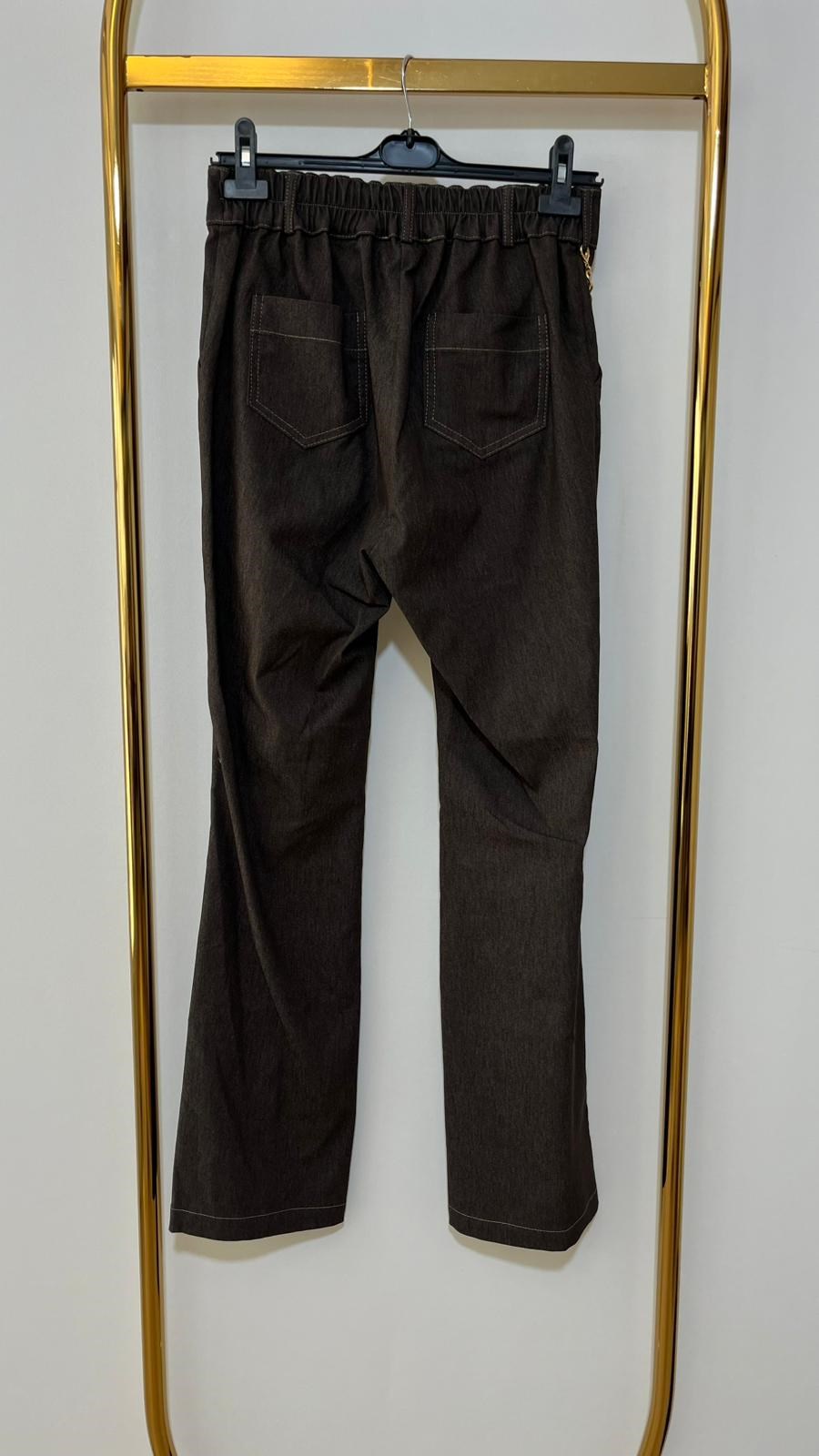 MISSEMRAMISS DİKİŞLİ KOT PANTOLON