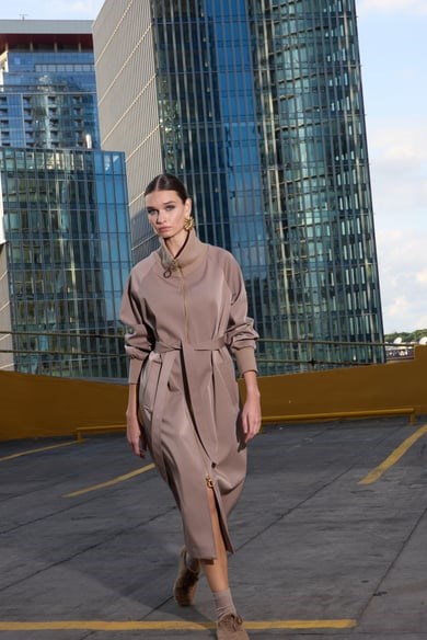 MİSSEMRAMİSS FERMUARLI COMFORT TRENÇKOT