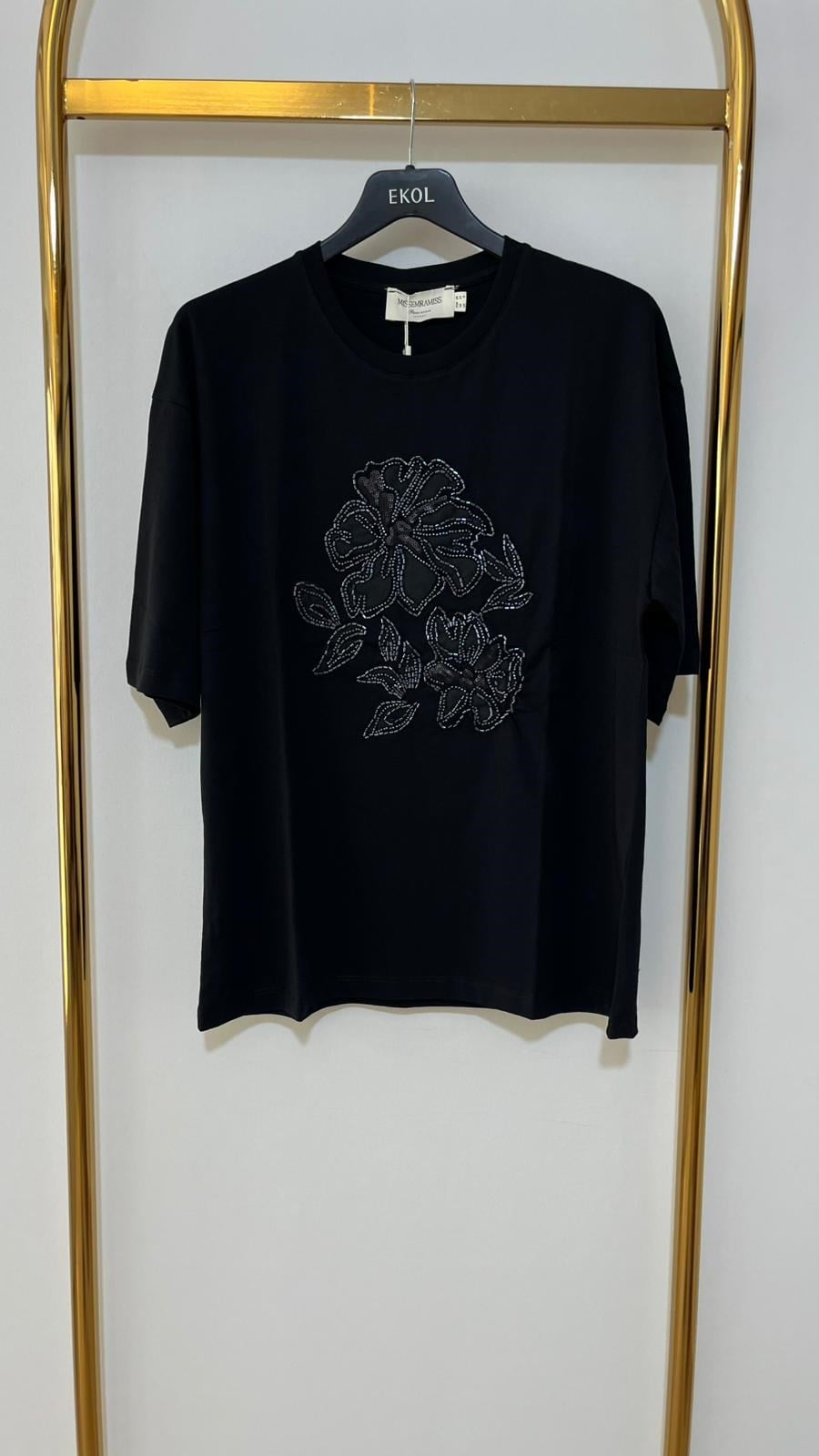 MISSEMRAMISS FLORAL NAKIŞLI TSHIRT