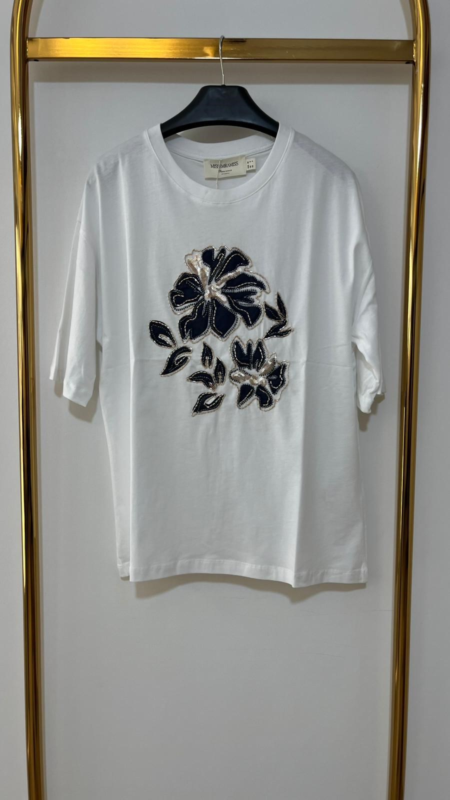 MISSEMRAMISS FLORAL NAKIŞLI TSHIRT