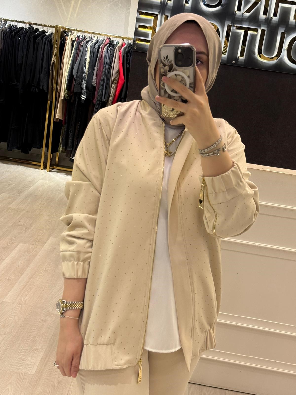 MİSSEMRAMİSS Glowe Bomber Ceket Pantolon Takım