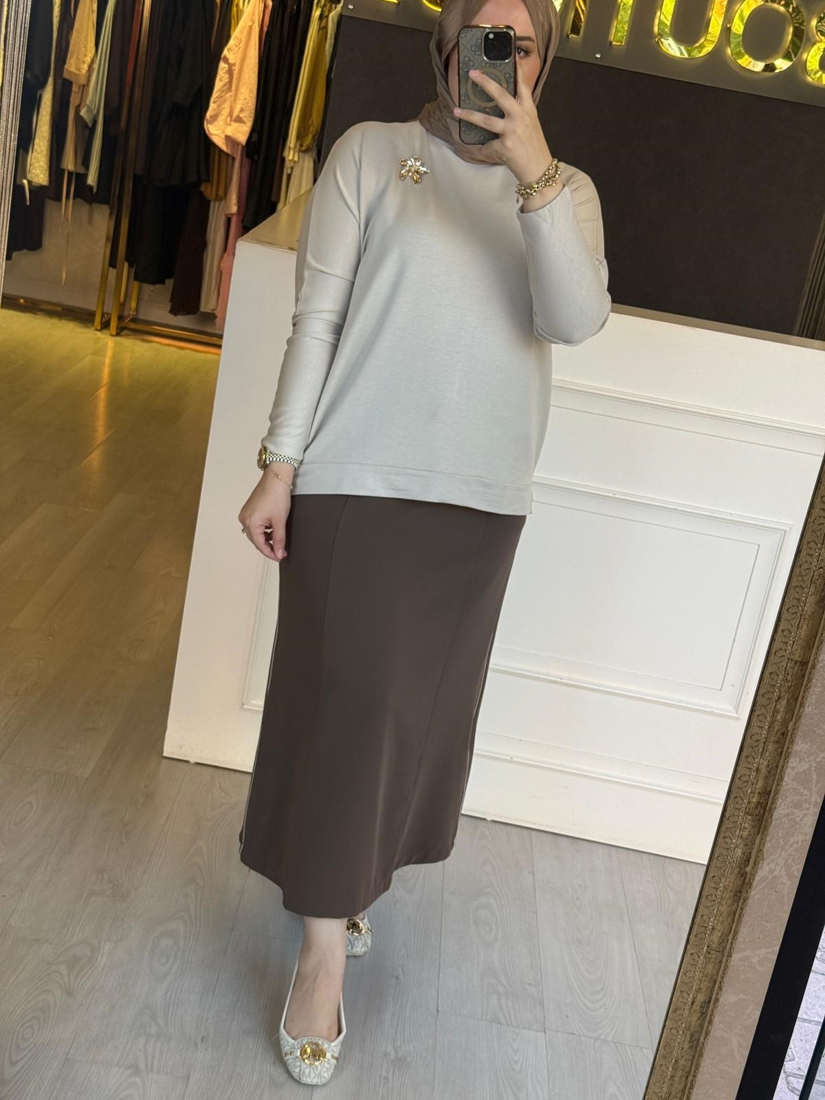 MISSEMRAMISS İPEK PAMUK BLUZ