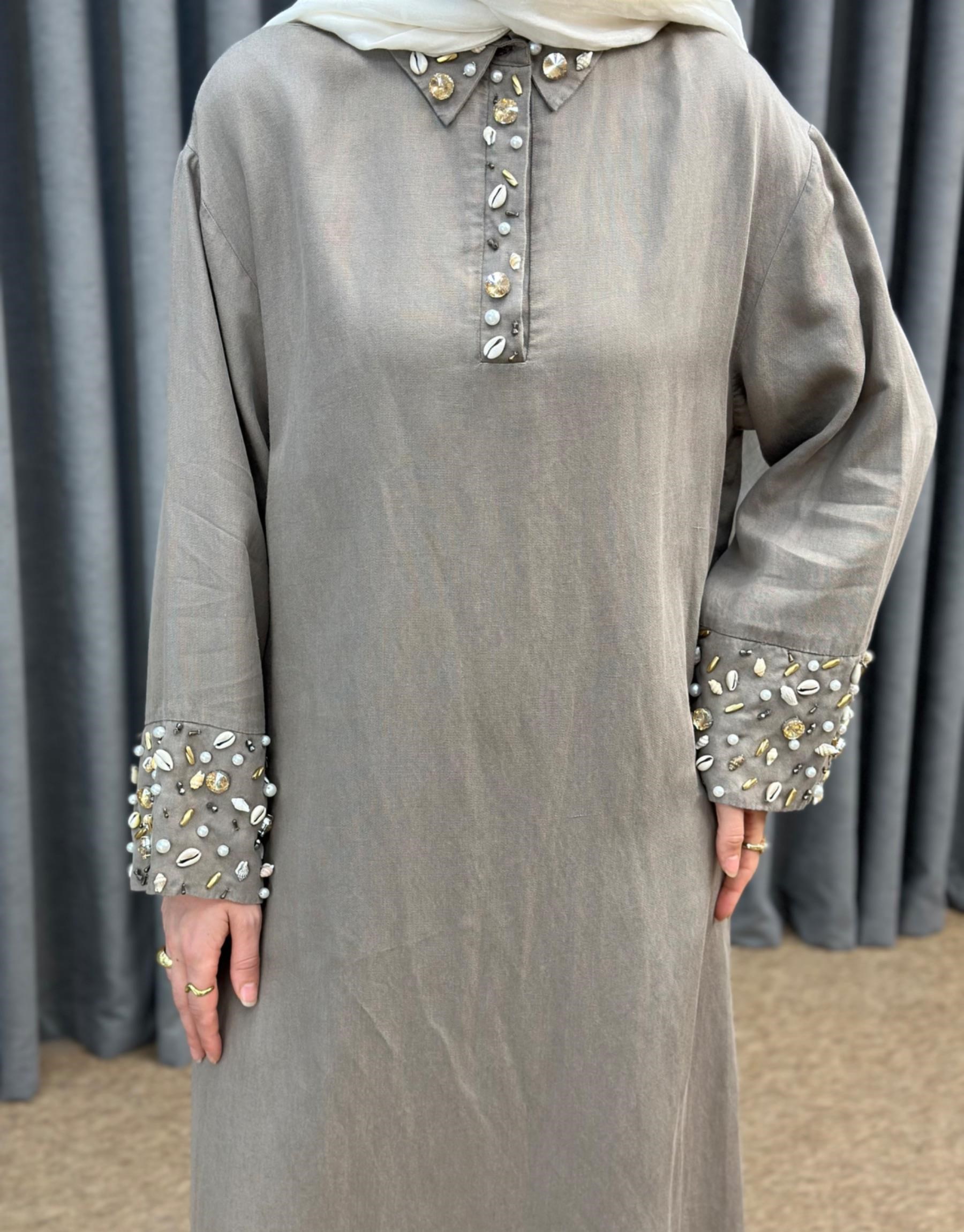 MİSSEMRAMİSS Linen Keten Elbise