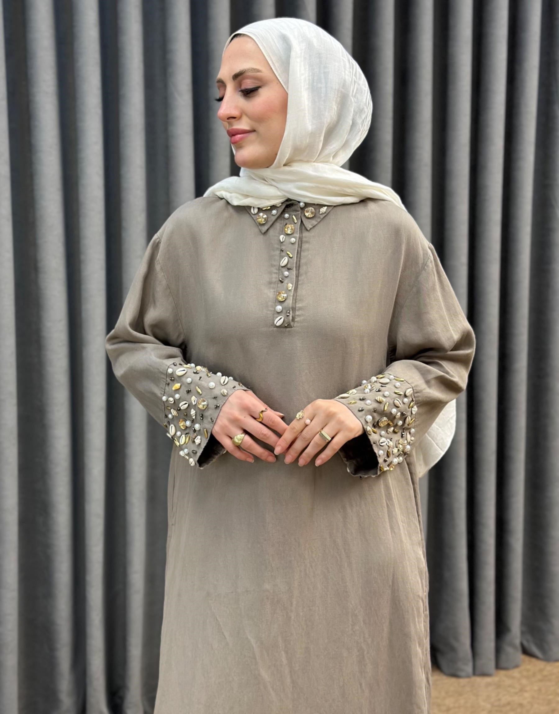 MİSSEMRAMİSS Linen Keten Elbise