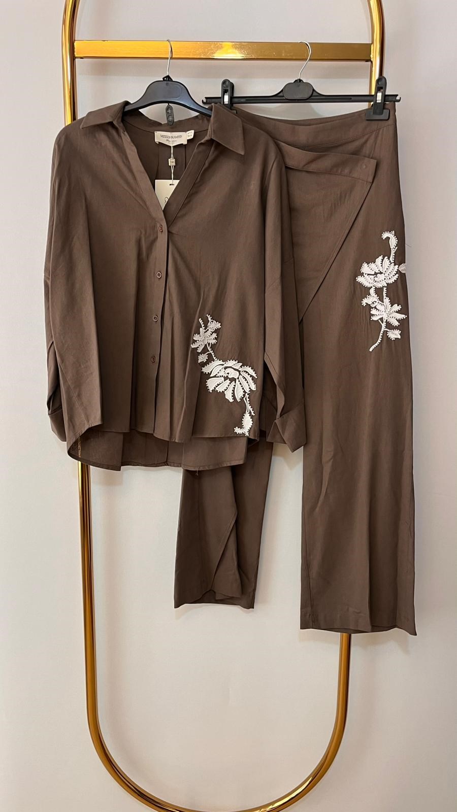 MİSSEMRAMİSS Linen Nakışlı Takım