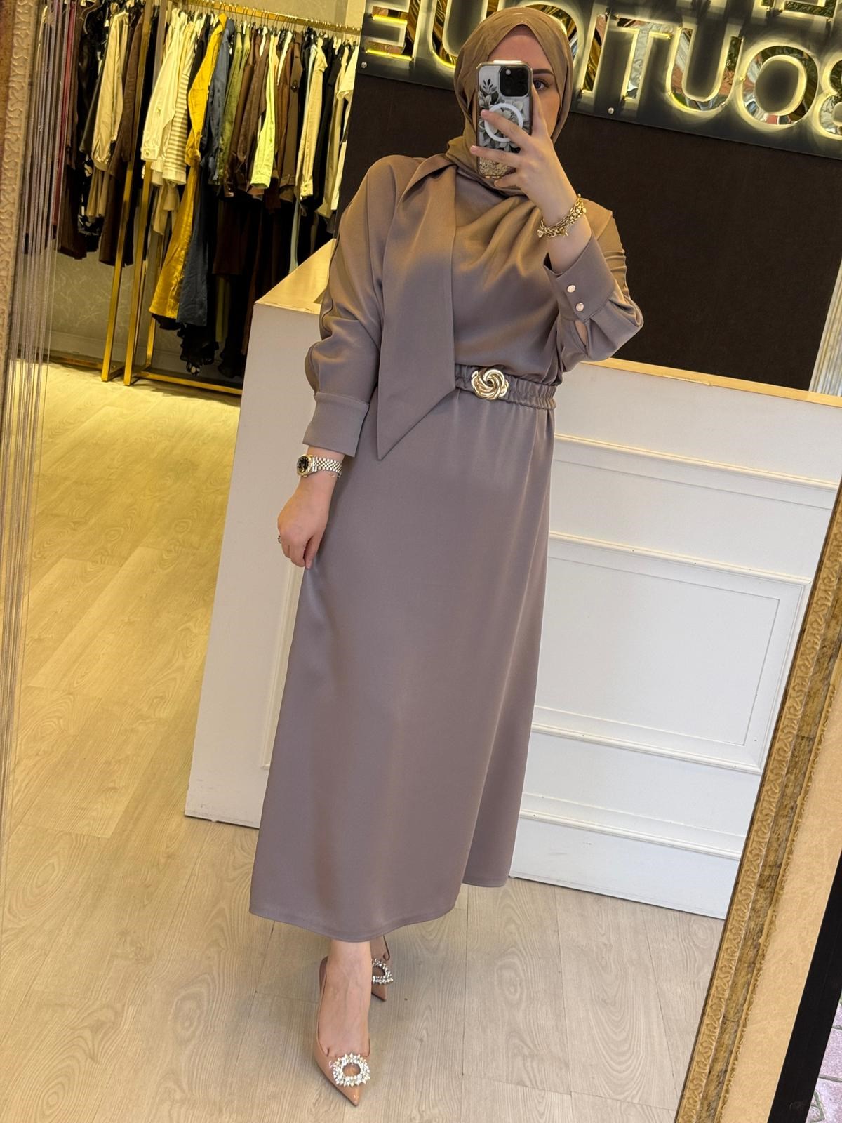 MİSSEMRAMİSS Midnight Silk Elbise