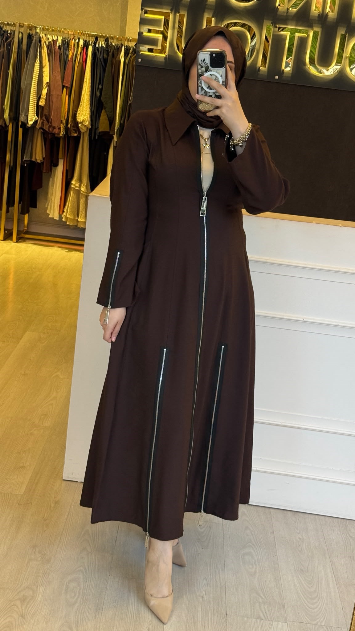 MİSSEMRAMİSS Reina Fermuarlı Elbise