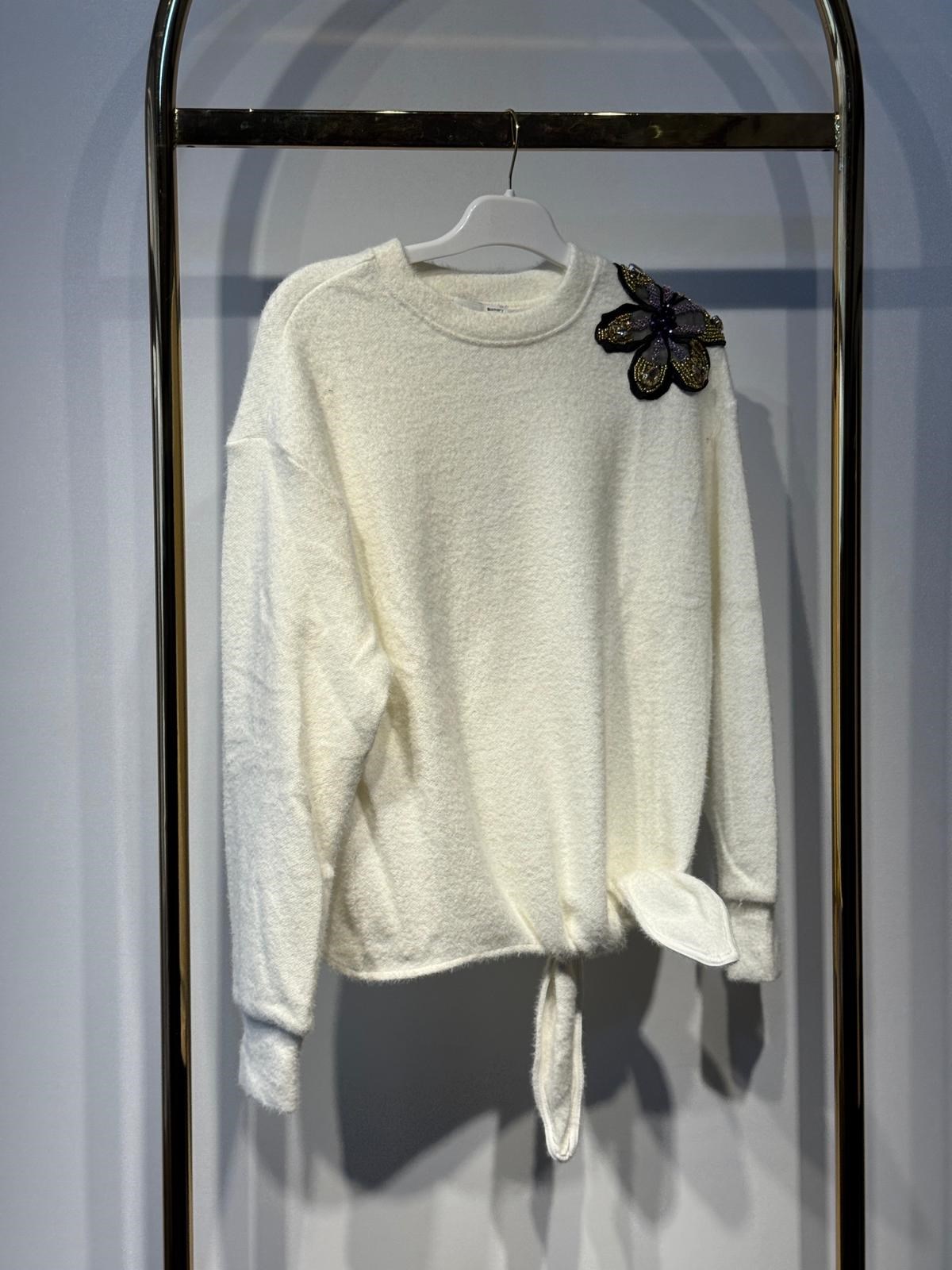 MİSSEMRAMİSS Violette Fleur Angora Kazak