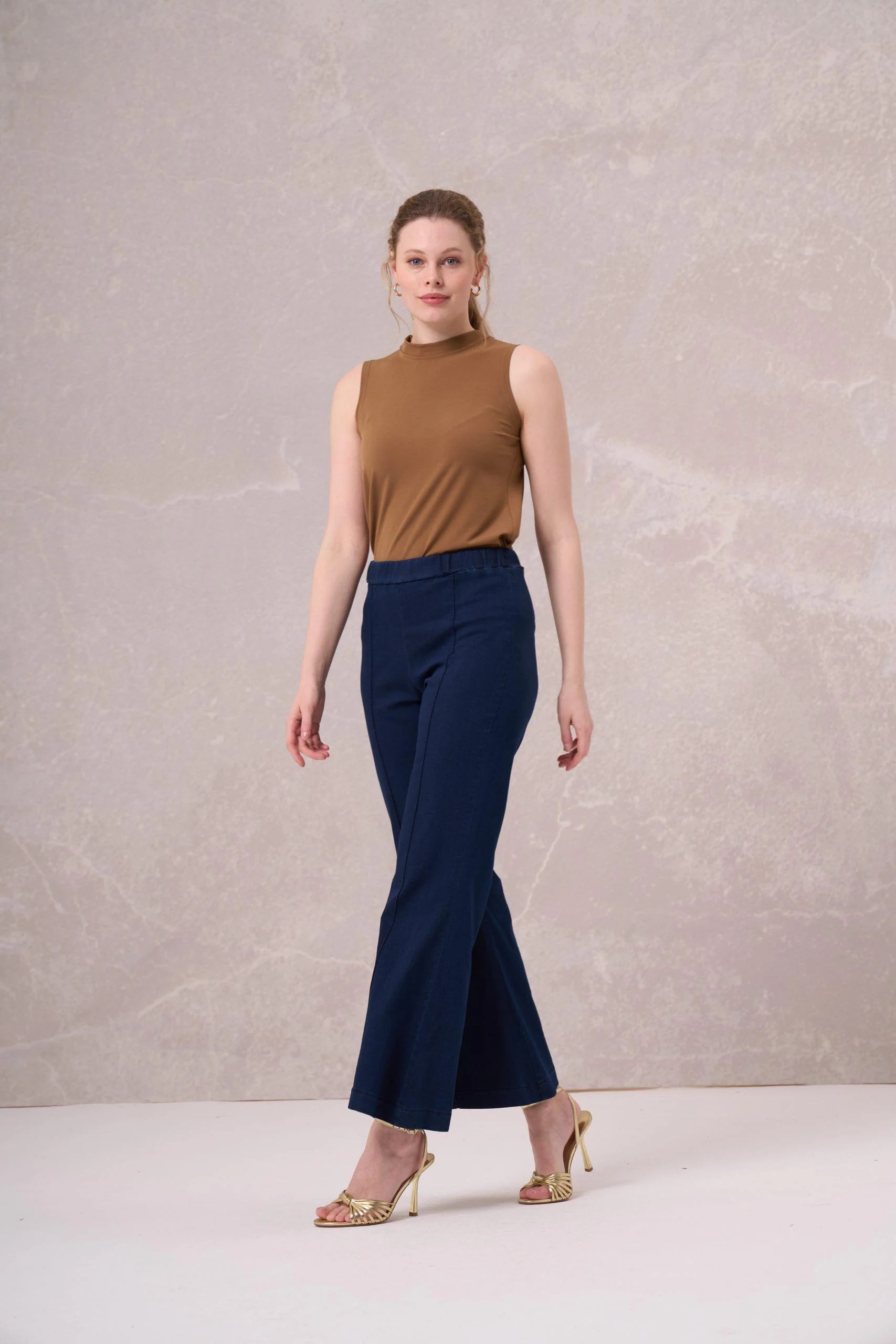 MİSSWHENCE 35103 BOL PAÇA KOT PANTOLON