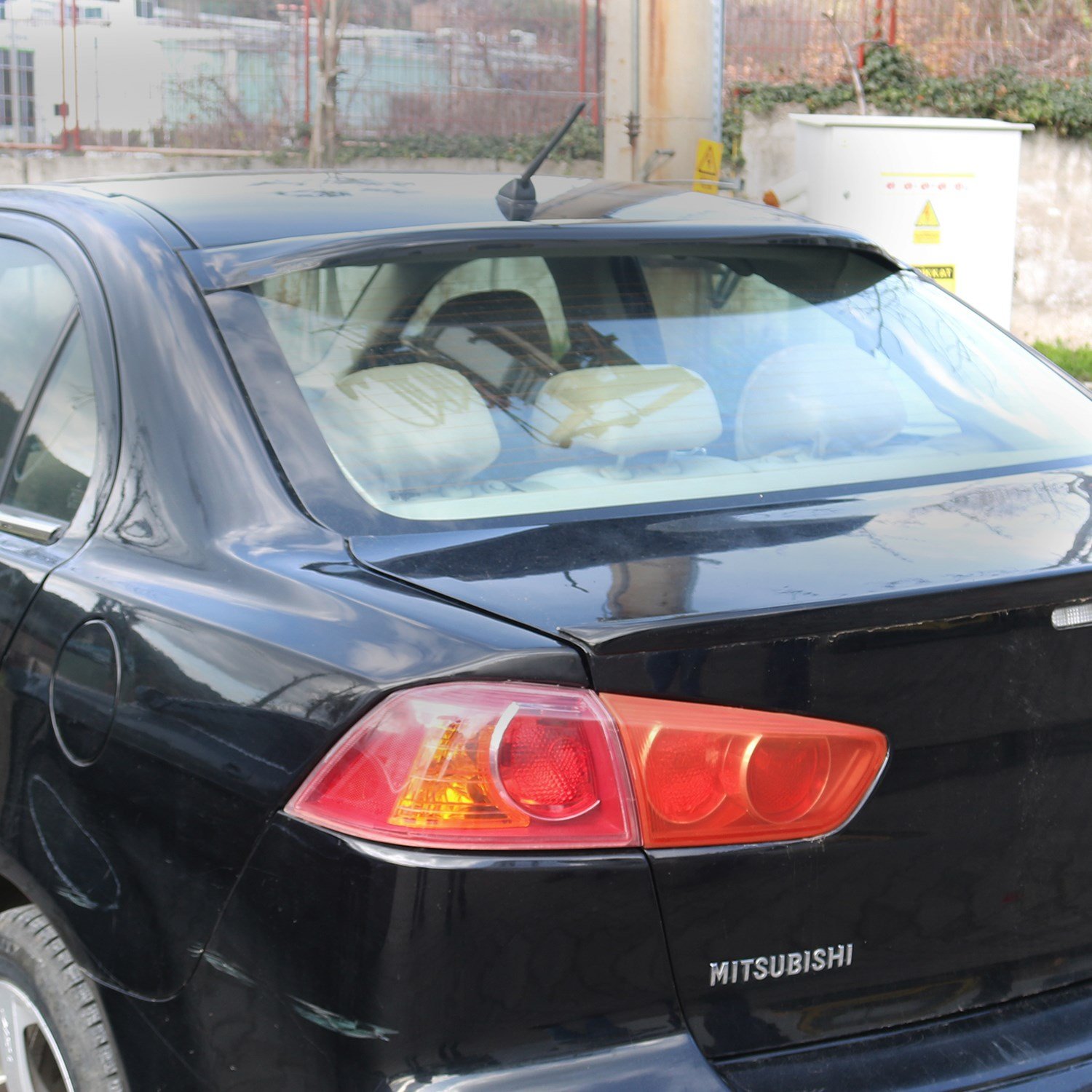 Mitsubishi Lancer Arka Cam Üstü Spoiler 2007-2017 Yılı ve Arasına Uyumludur