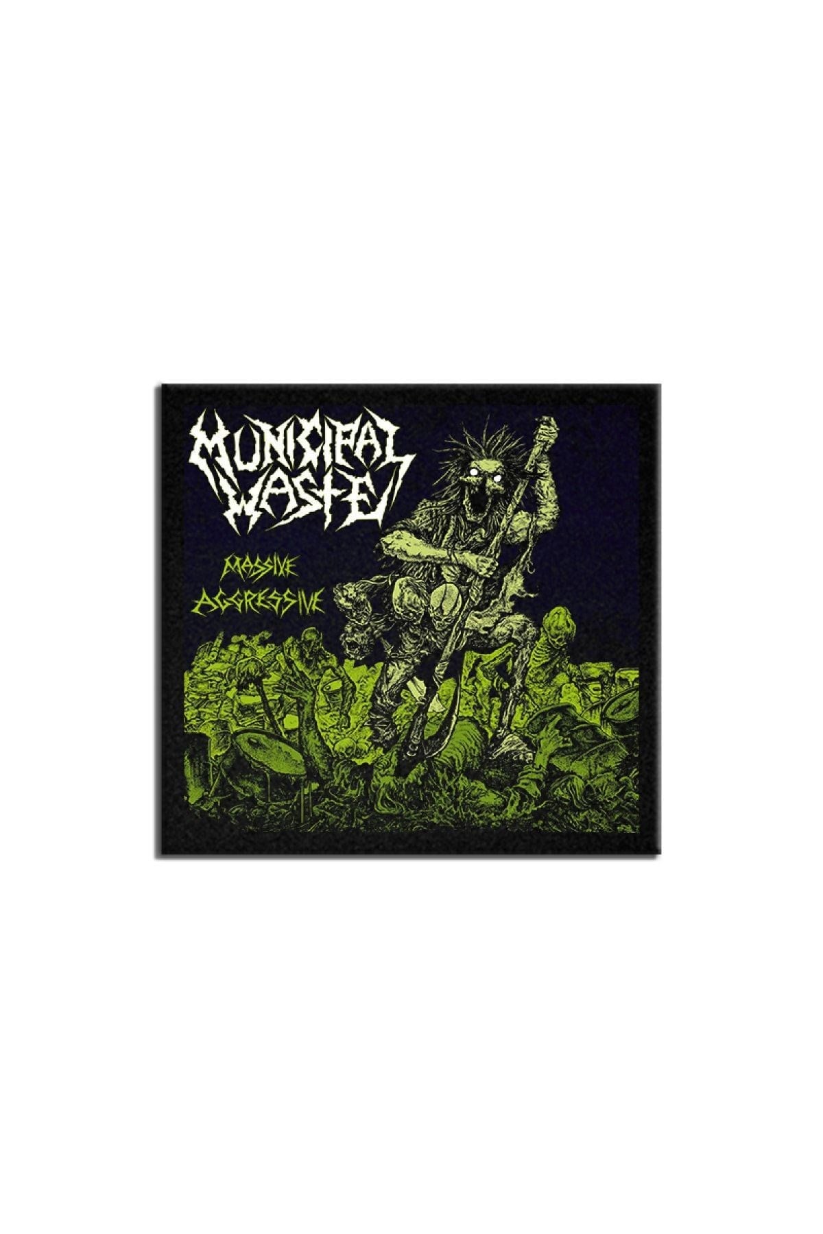 Municipal Waste Massive Aggressive Albüm Arma Peç Patch Yama