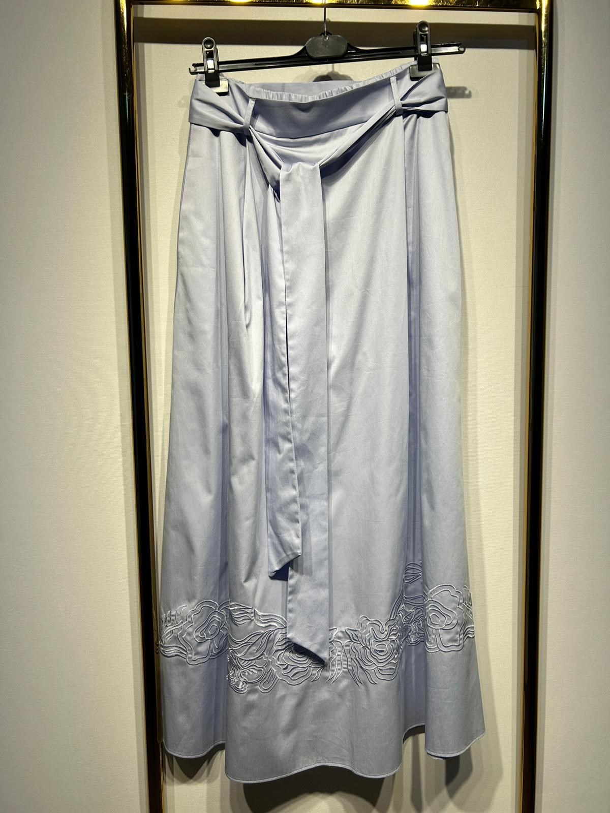 MYS26322759 3227 SKIRT NAKIŞLI PAMUK ETEK