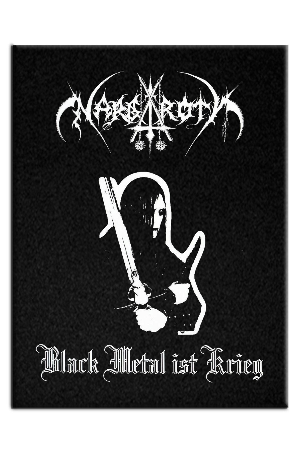 Nargaroth Black Metal Ist Krieg Albüm Arma Sırt Peç Back Patch Yama
