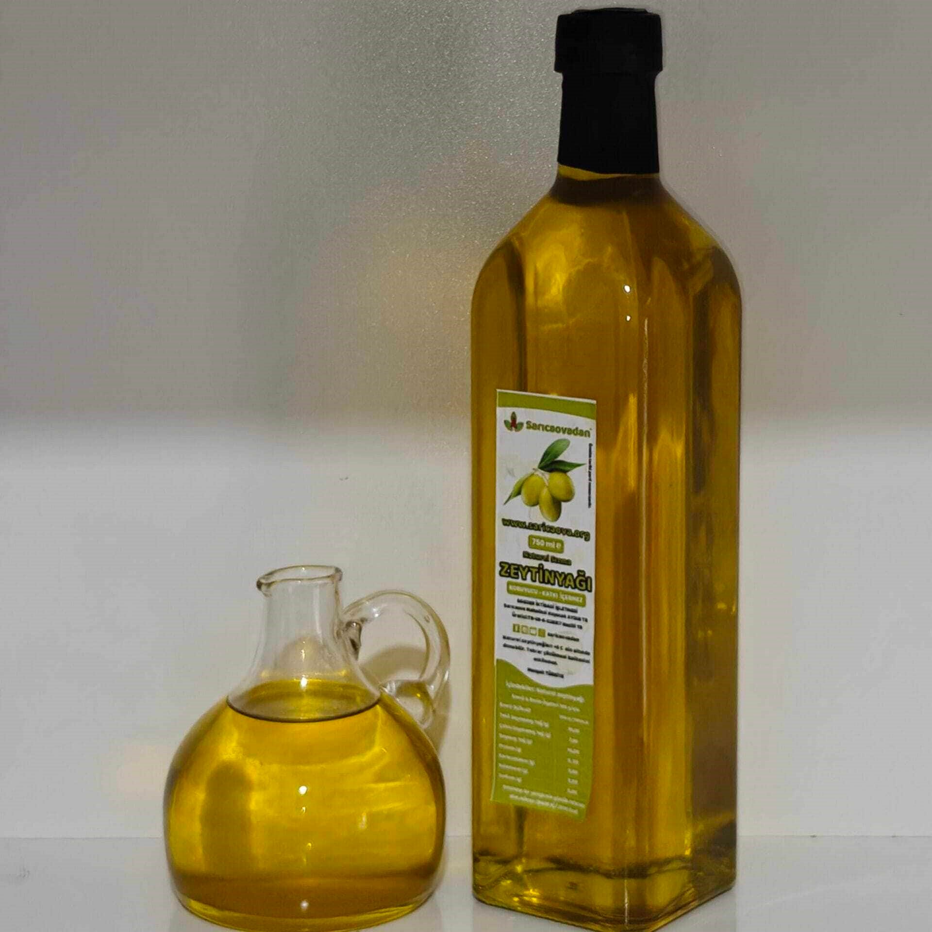 Naturel Sızma Zeytinyağı 1 Litre Cam