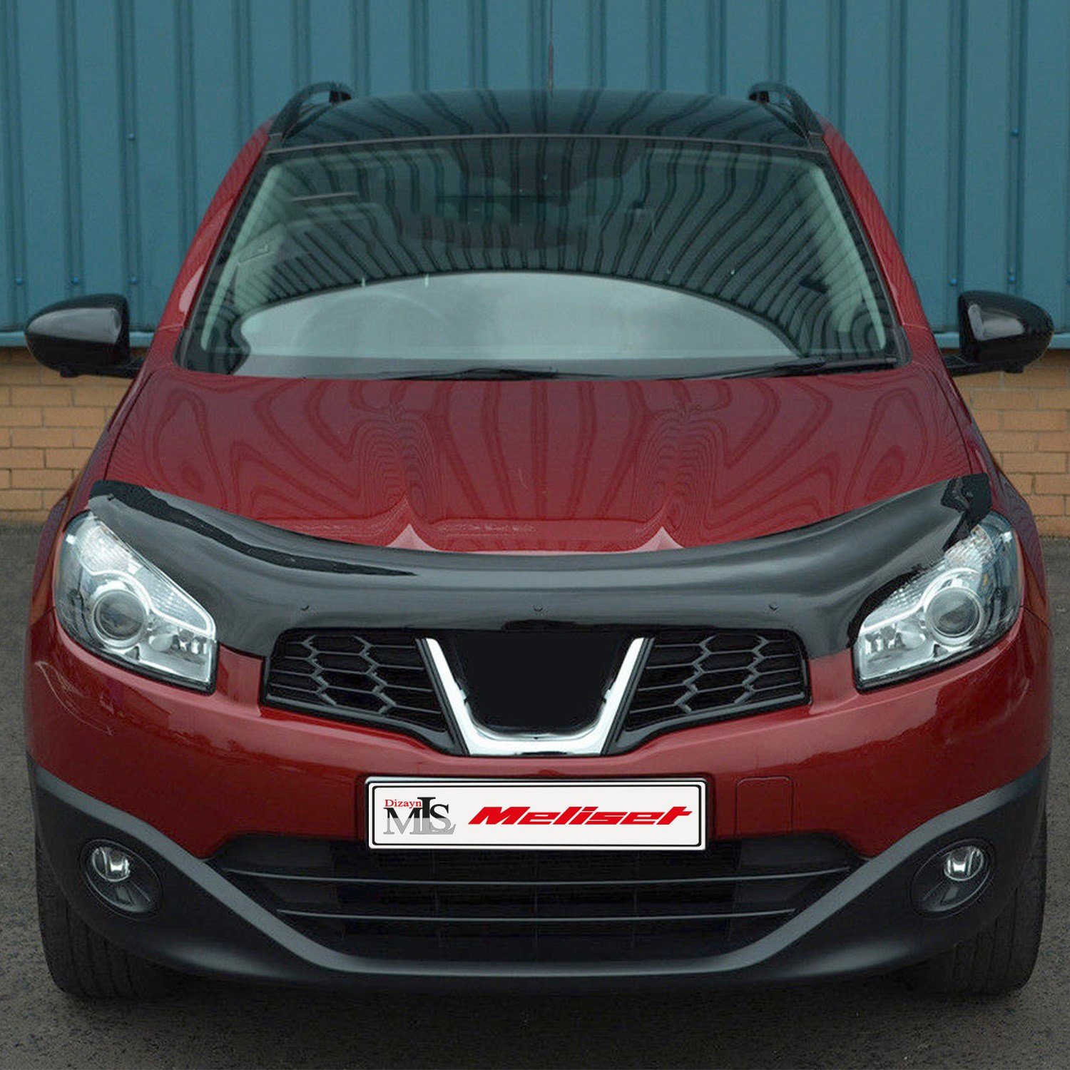 Nissan Qashqai Ön Kaput Rüzgarlığı 2010-2014 Yılı ve Arasına Uyumludur