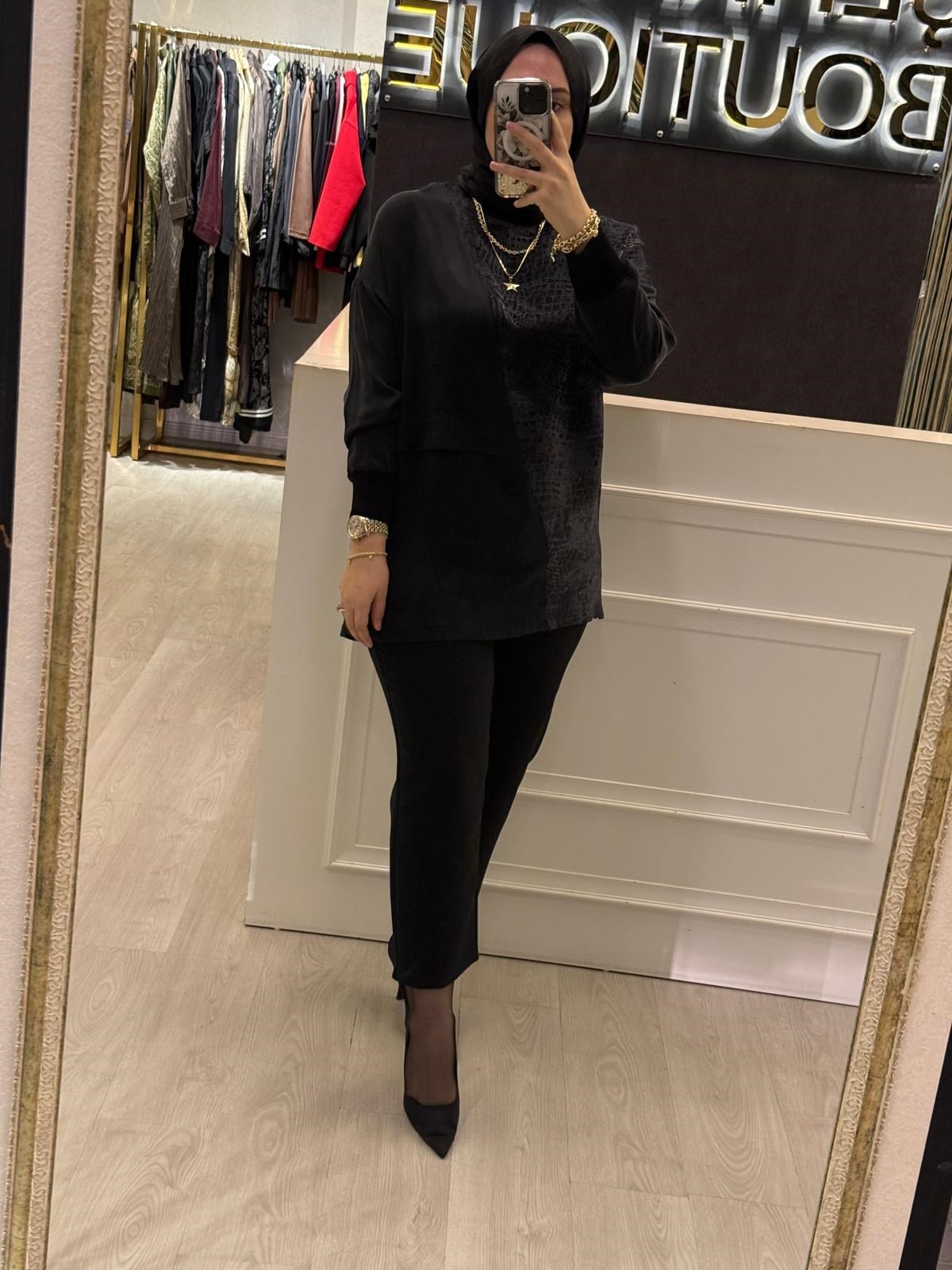 NUSS İpek Copra Mix Tunik